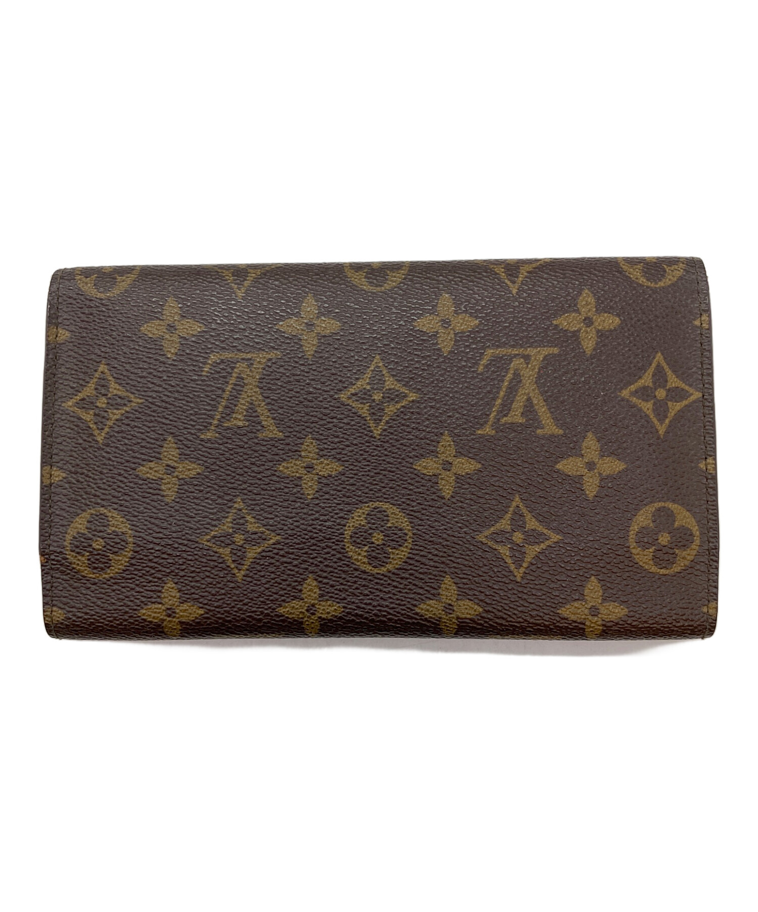 LOUIS VUITTON ルイヴィトン モノグラム ポルトトレゾール 財布 中古・古着通販】LOUIS VUITTON (ルイ ヴィトン) モノグラム ポルト