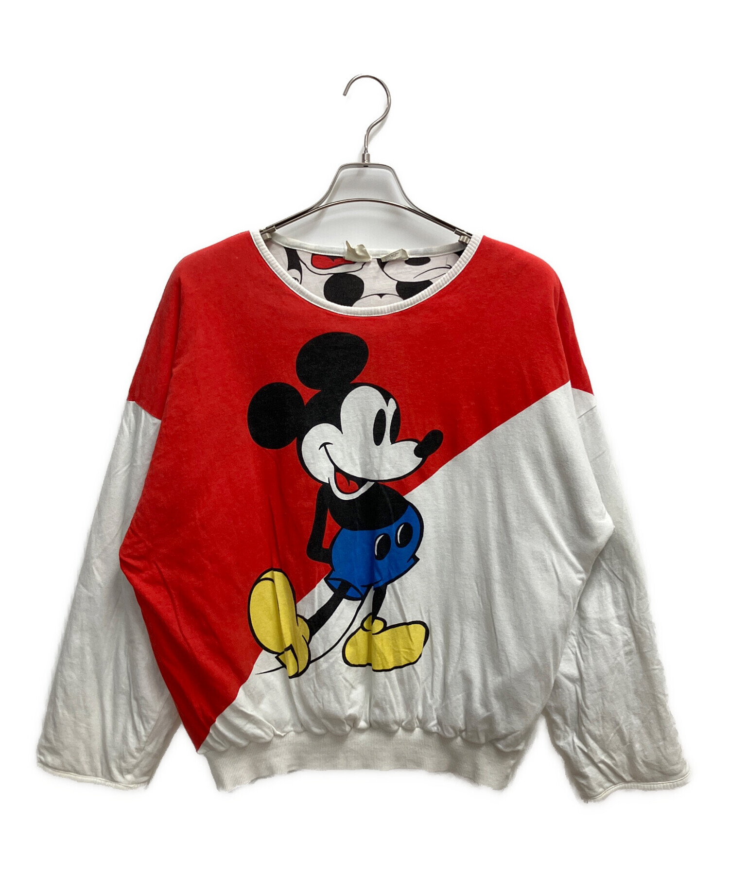 中古・古着通販】MICKEY (ミッキー) スウェット レッド サイズ:SIZE 