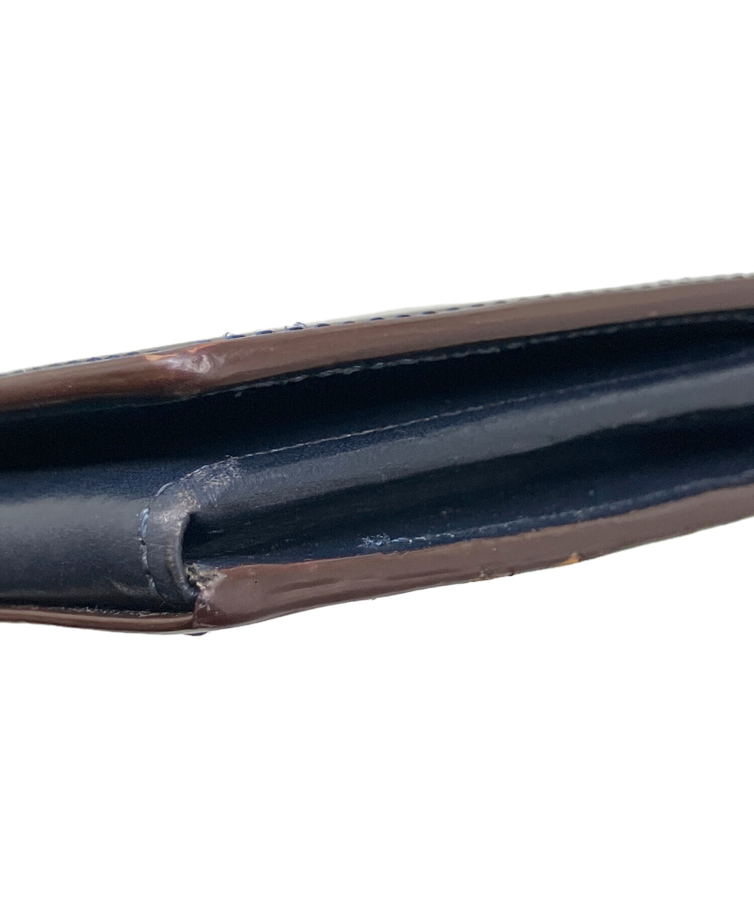【姫路東店】 中古 Paul Smith | ポール・スミス 長財布 オールドレザー2 PSC488 ブラウン 【124】 中古・古着通販】Paul Smith (ポールスミス) 長財布 ブラウン