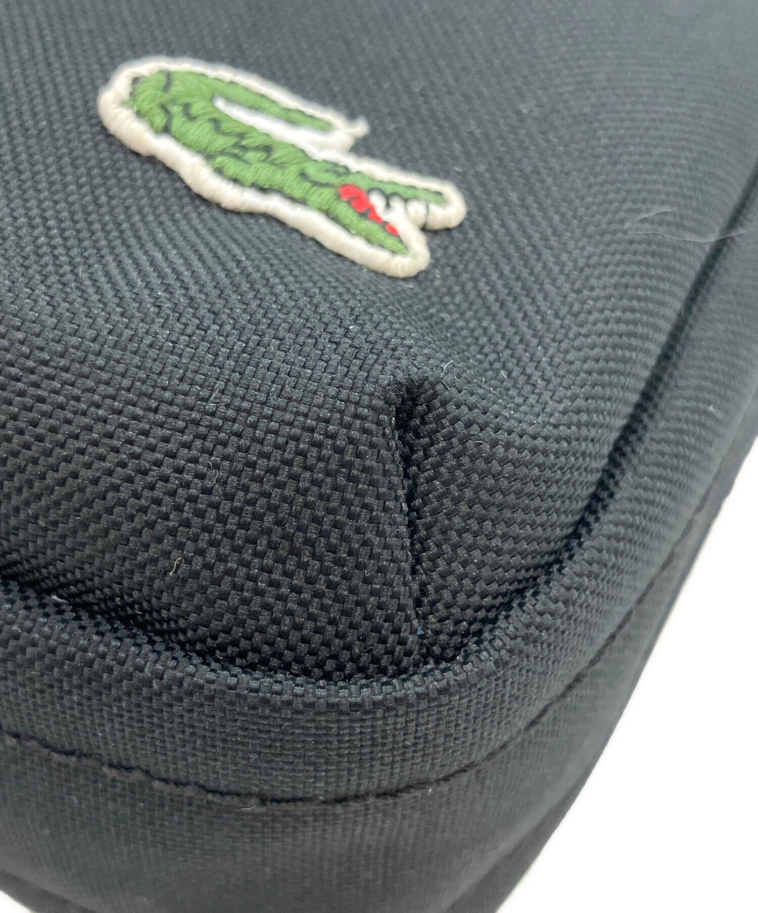 中古・古着通販】LACOSTE (ラコステ) ショルダーバッグ ブラック
