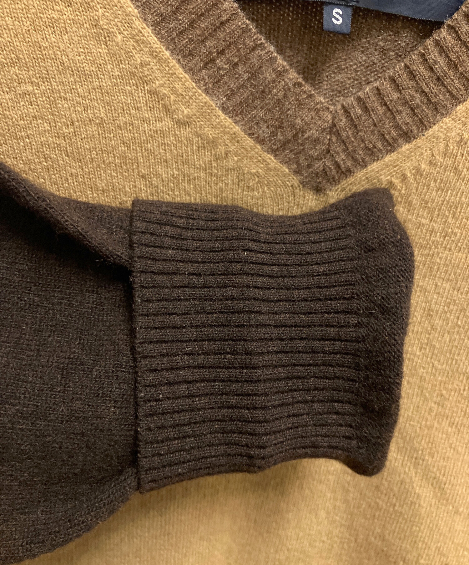 COMME des GARÇONS ベージュ メッシュニット S 中古・古着通販】COMME des GARCONS HOMME (コムデギャルソン オム