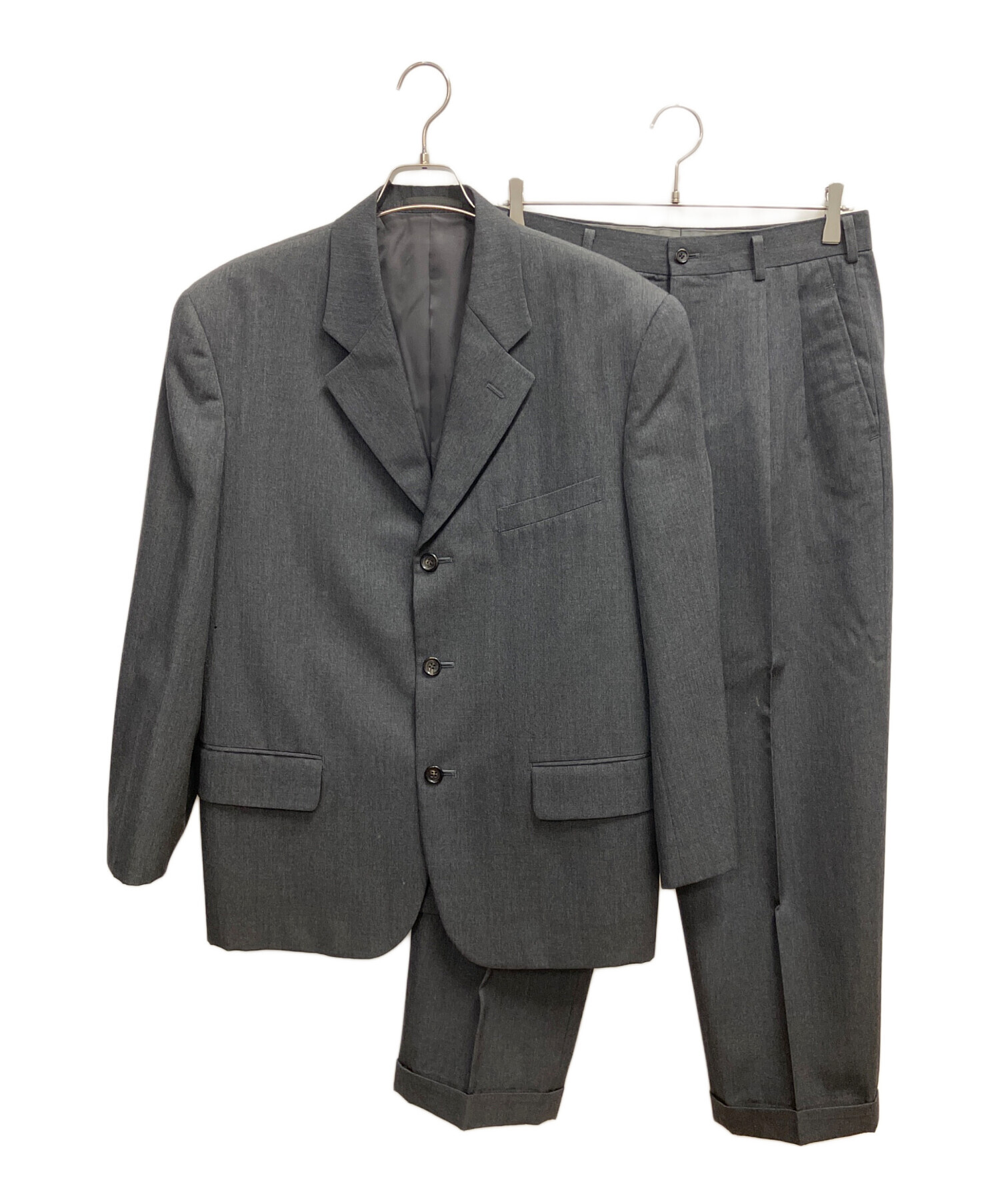 COMME des GARCONS / コムデギャルソン | 90s～ / AD1993 | セットアップ カットオフ ウール チュニック / ラップ パンツ | グレー | レディース COMME des GARCONS HOMME - コムデギャルソン COMME des GARCONS HOMME