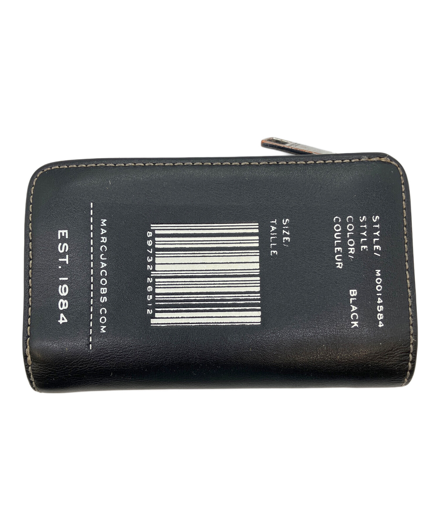 MARC JACOBS マークジェイコブス 財布・ケース  紺 【古着】【中古】【送料無料】 中古・古着通販】MARC JACOBS (マークジェイコブス) 2つ折り財布
