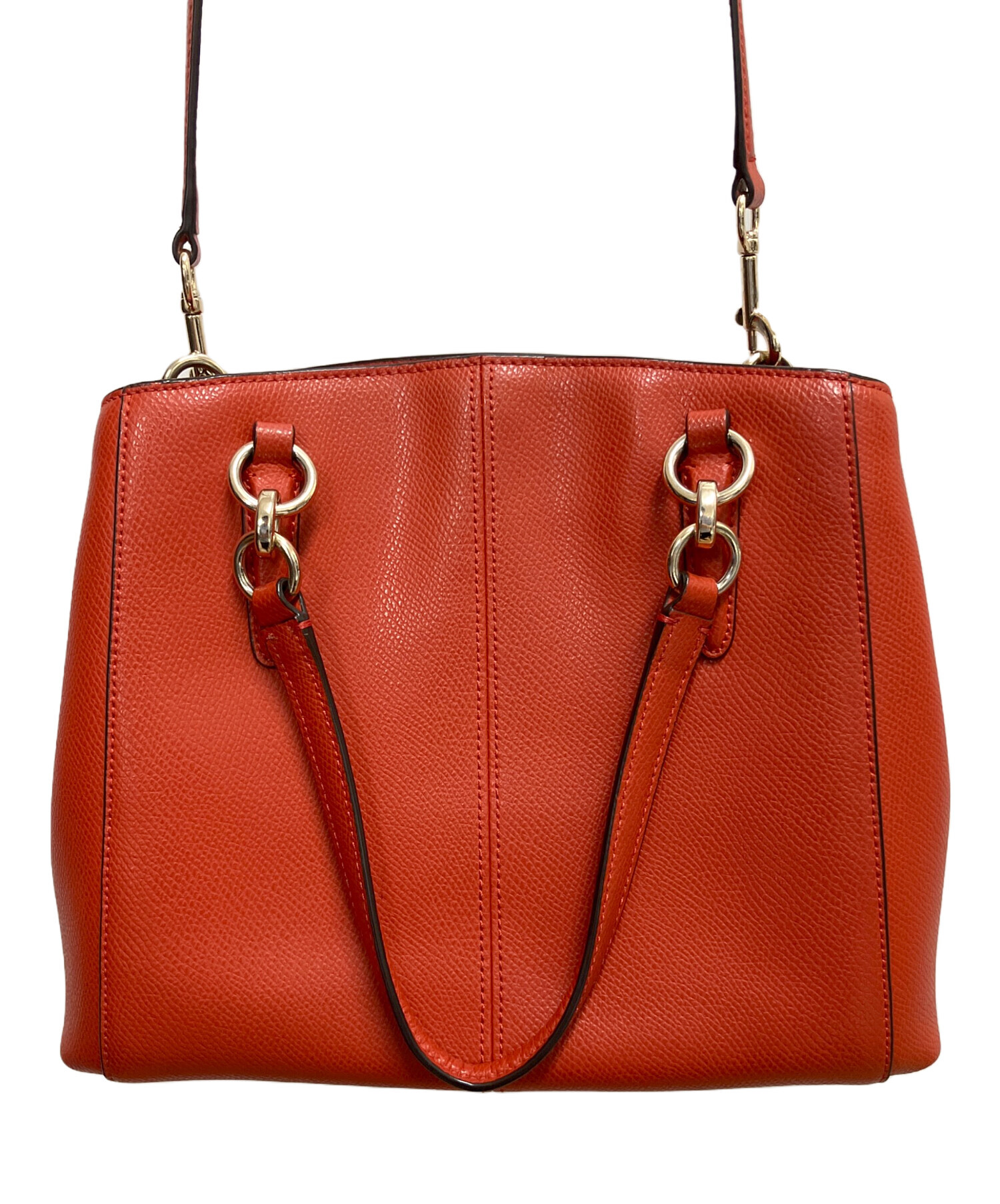 中古・古着通販】COACH (コーチ) 2WAYバッグ レッド｜ブランド・古着