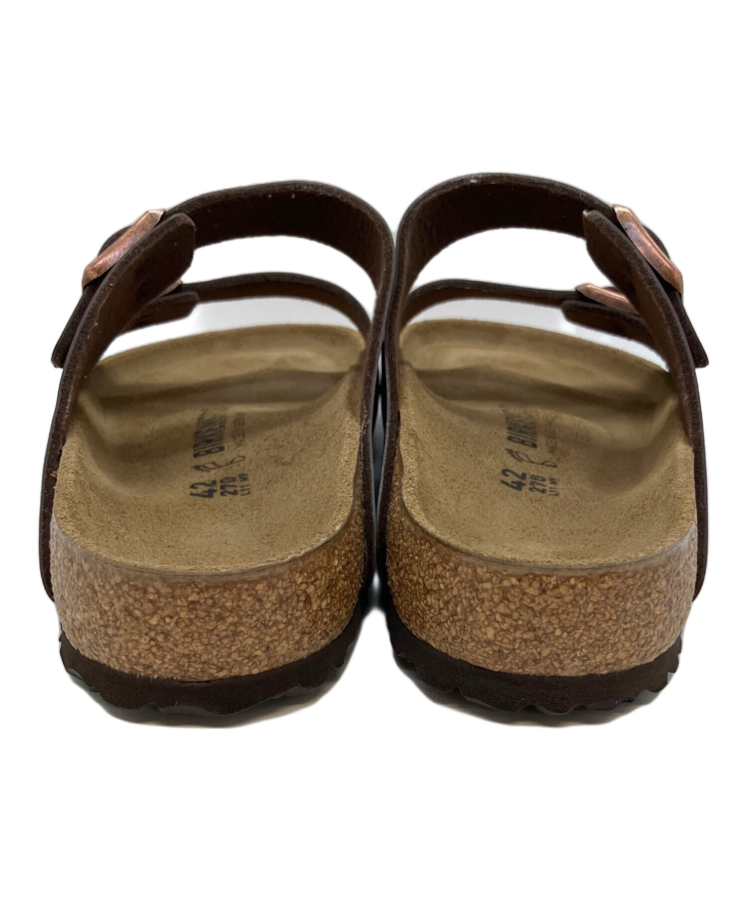 中古・古着通販】BIRKENSTOCK (ビルケンシュトック) サンダル ブラウン