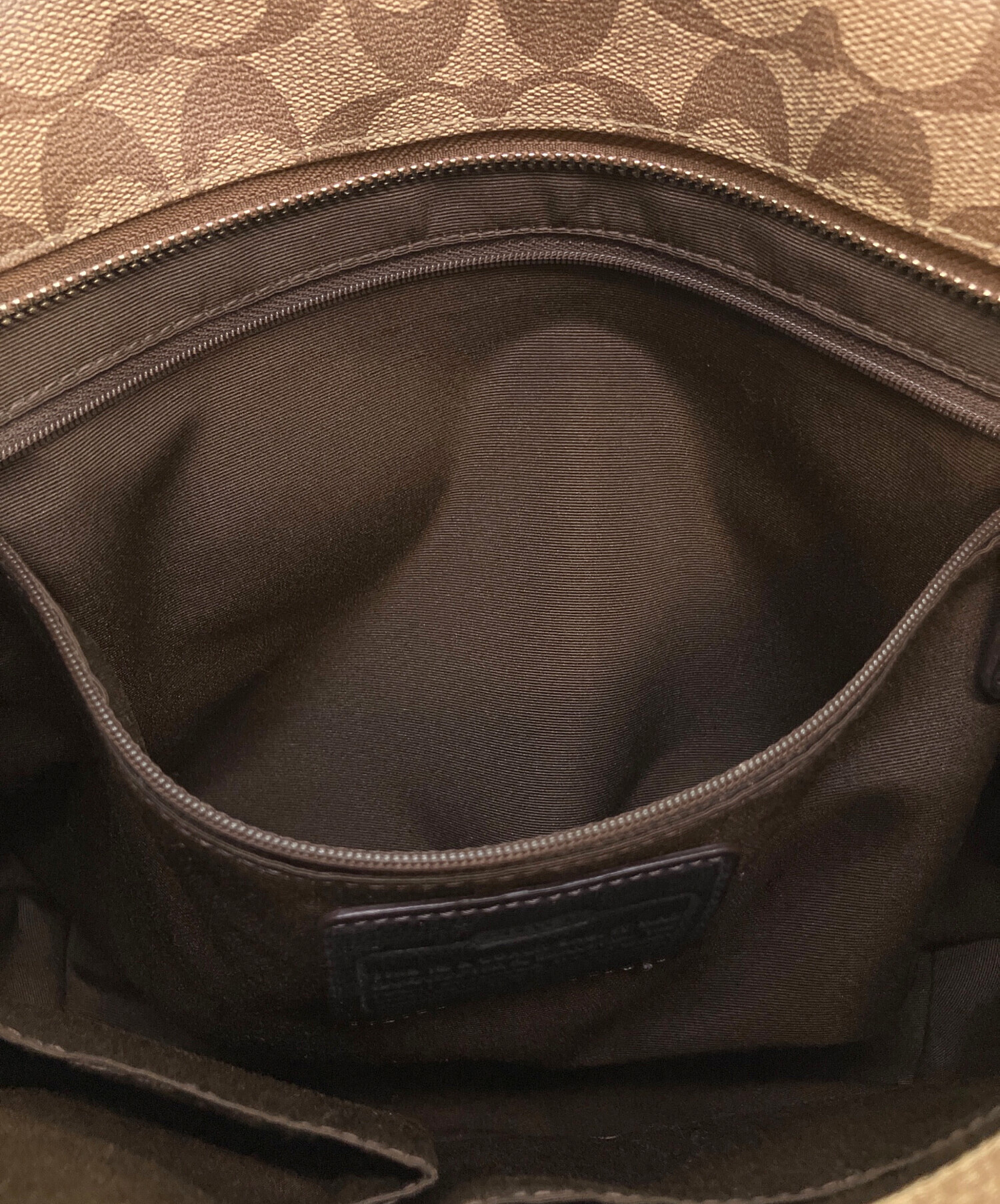 中古・古着通販】COACH (コーチ) シグネチャー トートバッグ ベージュ