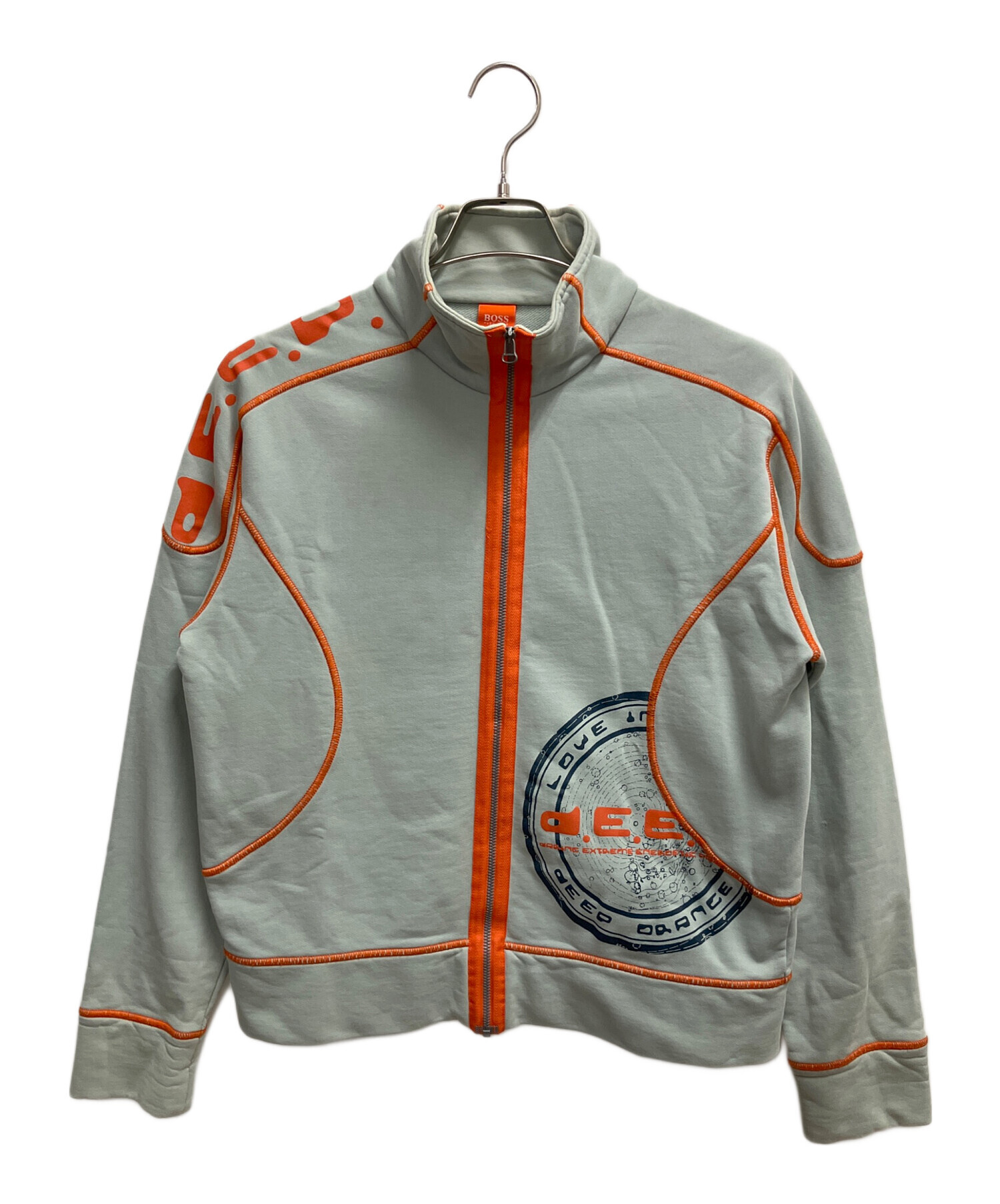 中古・古着通販】HUGO BOSS (ヒューゴ ボス) ジップブルゾン グレー 
