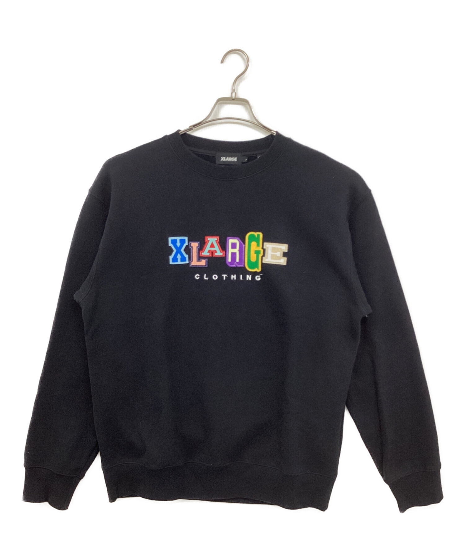 中古・古着通販】X-LARGE (エクストララージ) MULTI COLLEGE LOGO CREW