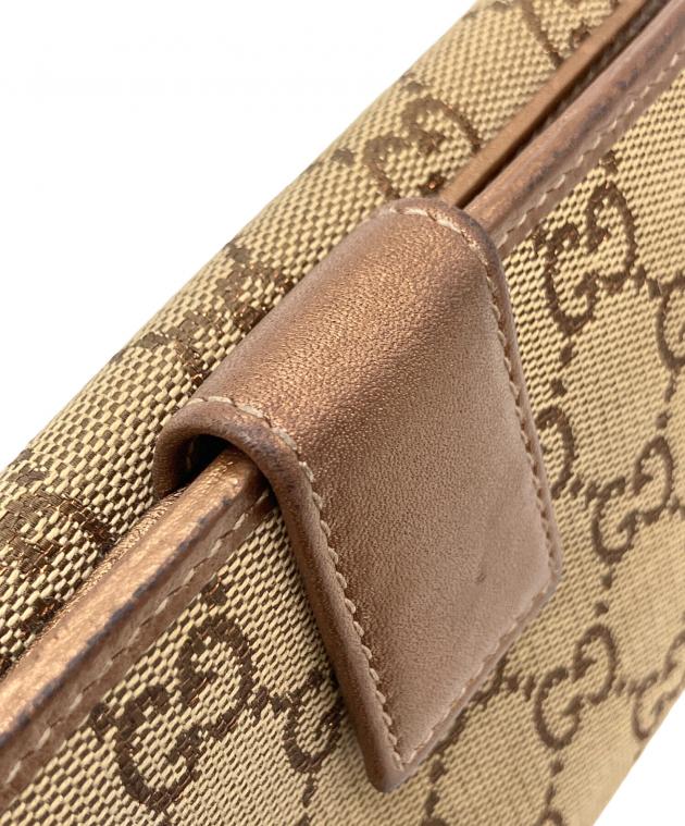 中古・古着通販】GUCCI (グッチ) ラブリーハート 長財布 ベージュ