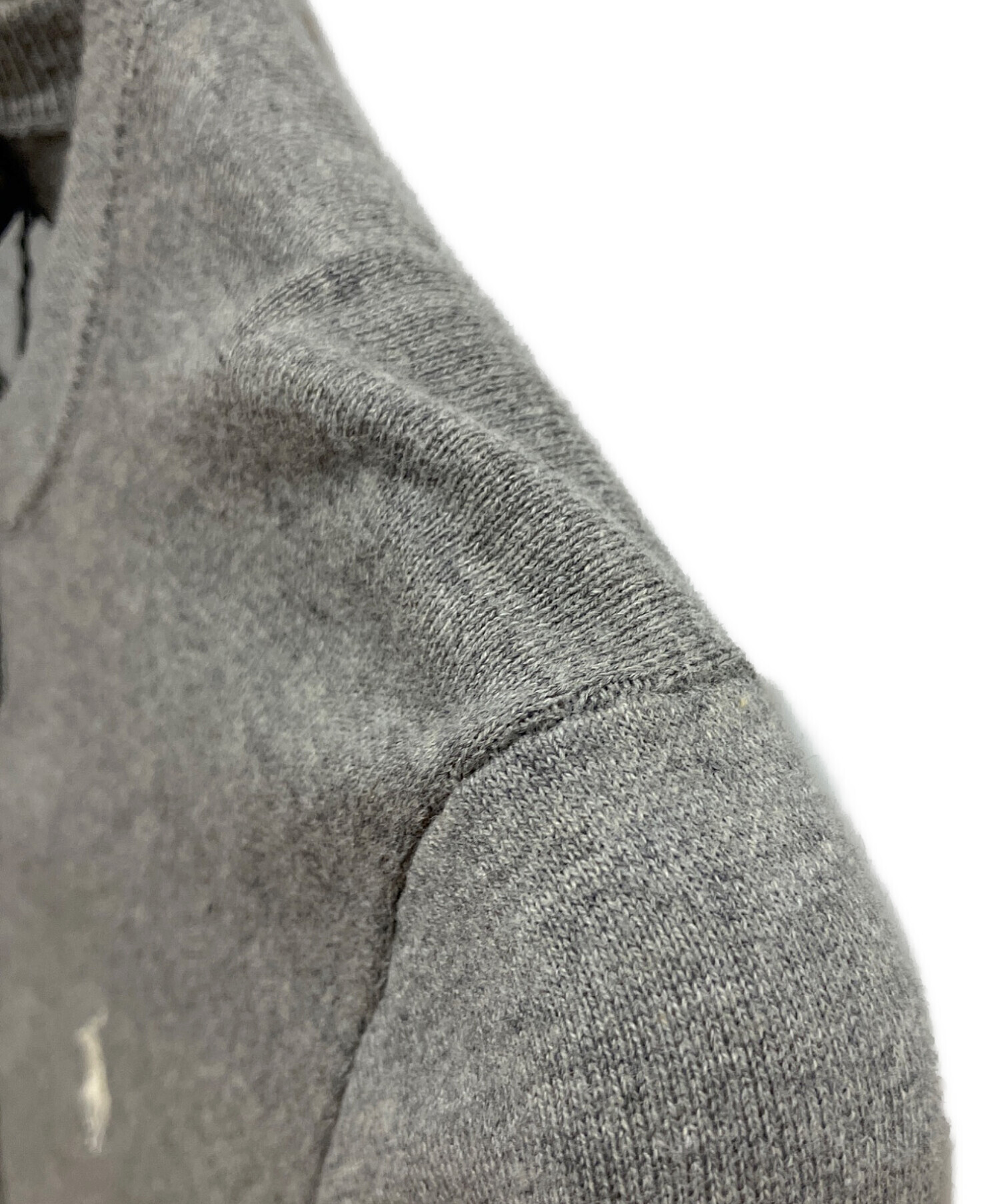 Polo Ralph Lauren グレー カーディガン　XS コットンブレンド カーディガン（カーディガン/ボレロ）｜POLO RALPH