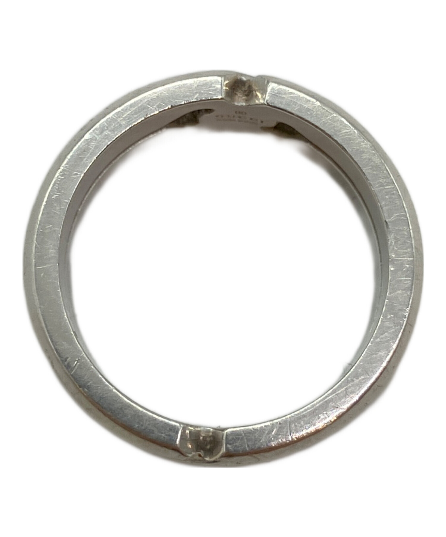 中古・古着通販】GUCCI (グッチ) ノットリング シルバー サイズ:10号