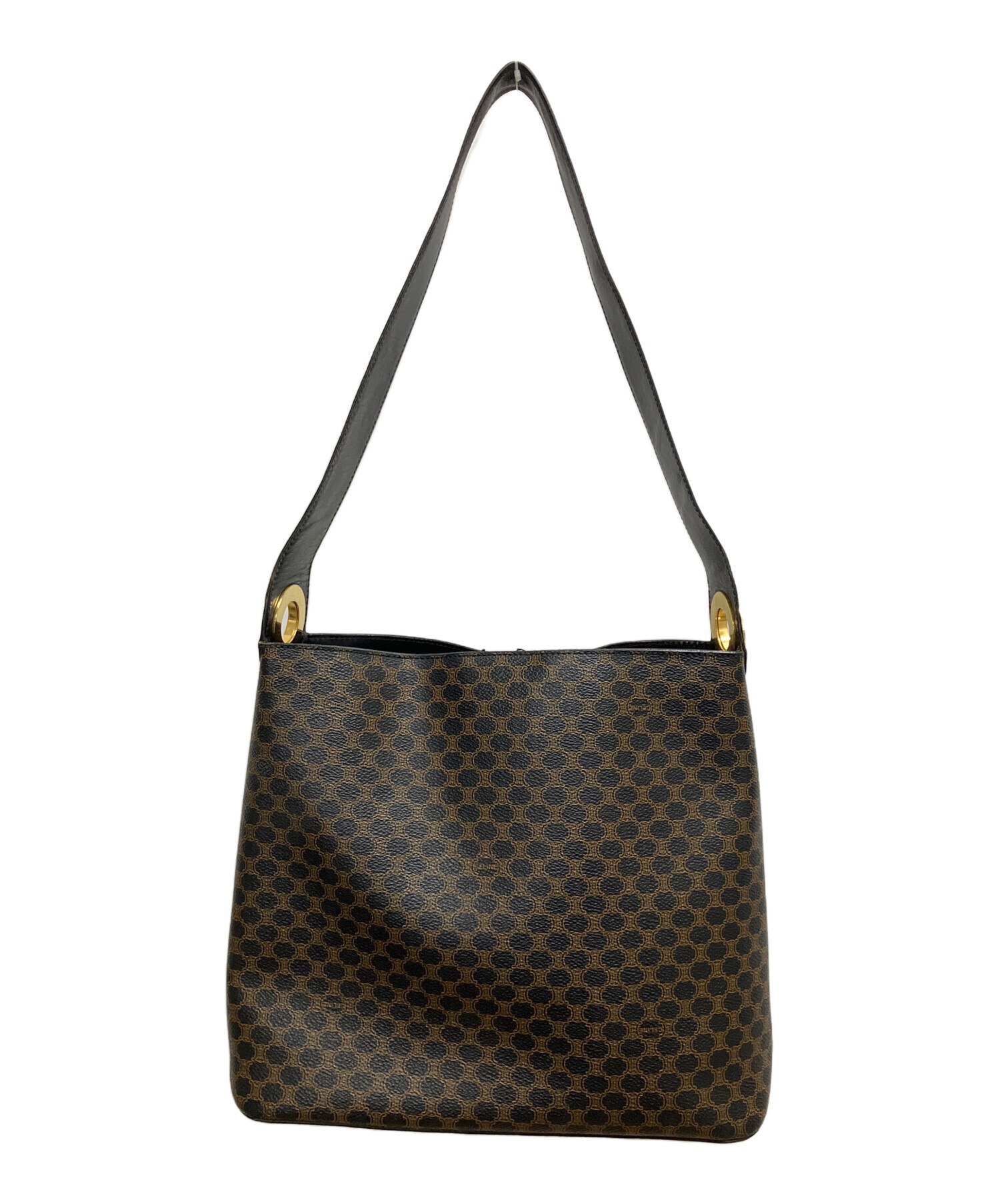 中古・古着通販】CELINE (セリーヌ) マカダム ワンショルダーバッグ 