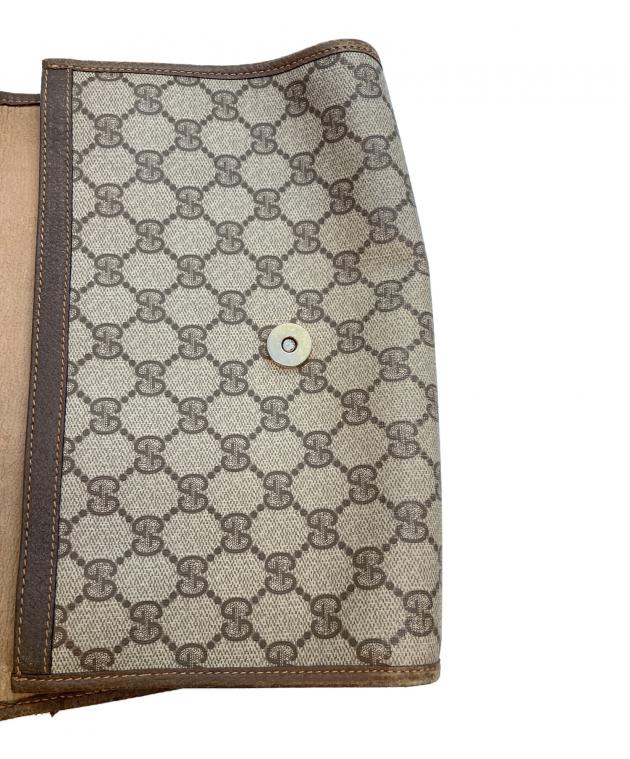 中古・古着通販】GUCCI (グッチ) GGスプリーム クラッチバッグ