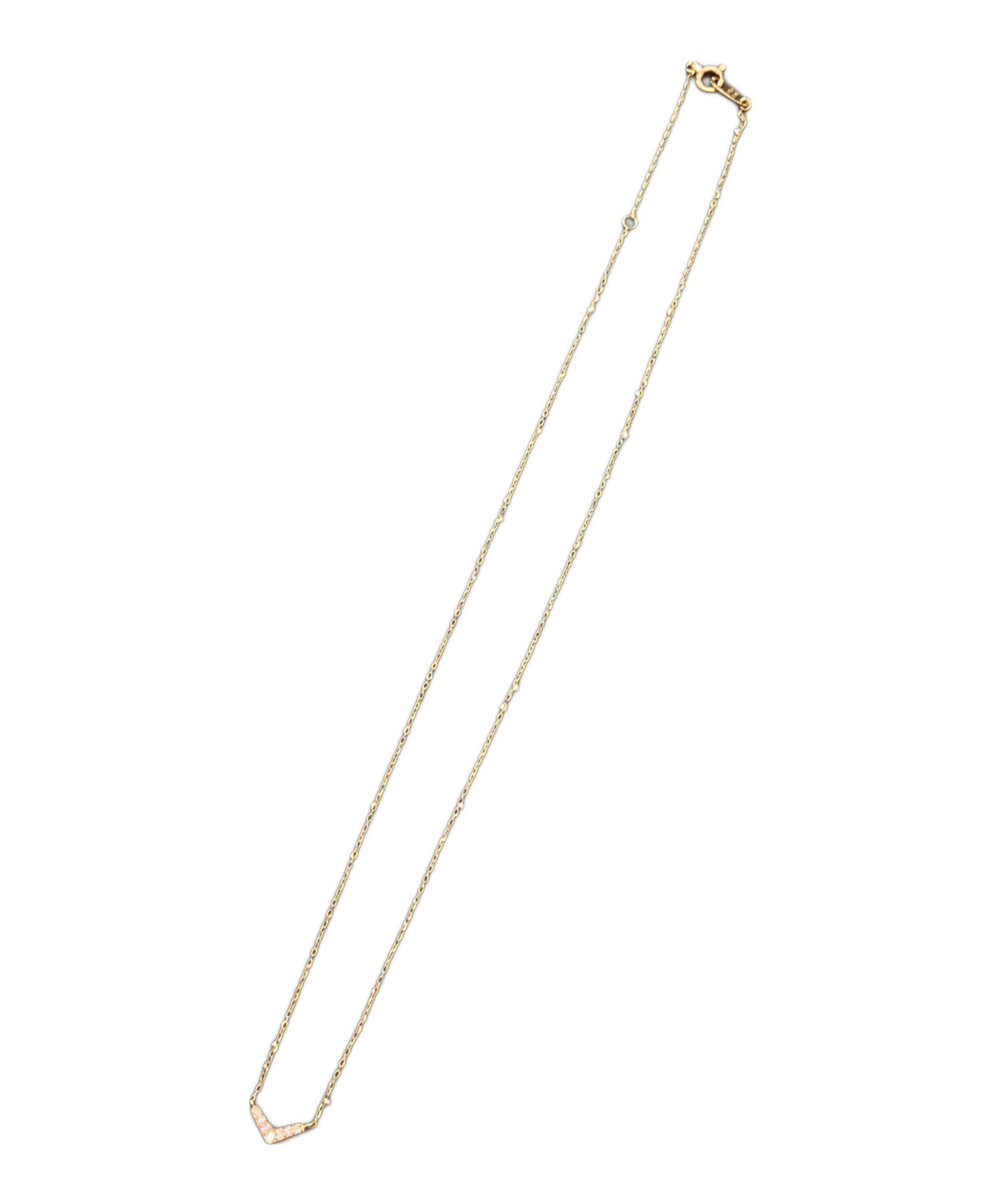 中古・古着通販】ete (エテ) レイヤード ネックレス ゴールド