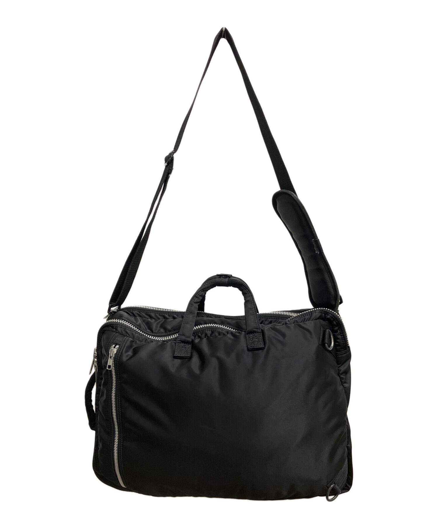 中古・古着通販】PORTER (ポーター) タンカー 3WAY BRIEFCASE ブラック