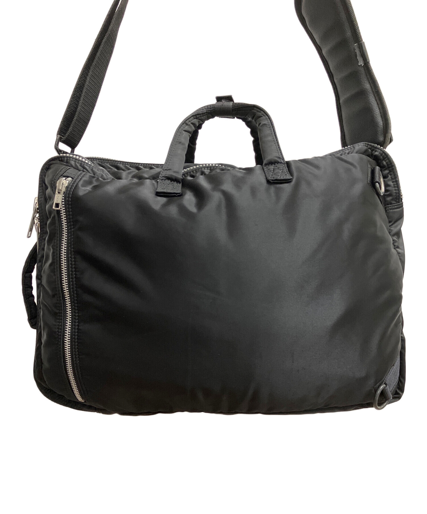 中古・古着通販】PORTER (ポーター) タンカー 3WAY BRIEFCASE ブラック