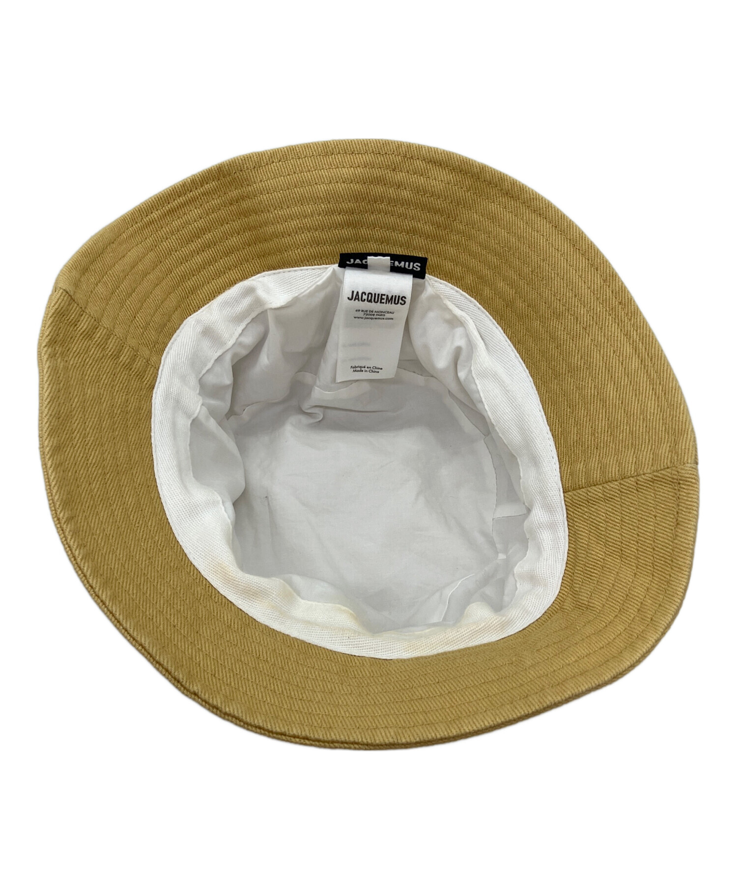 中古・古着通販】jacquemus (ジャックムス) バケットハット ベージュ
