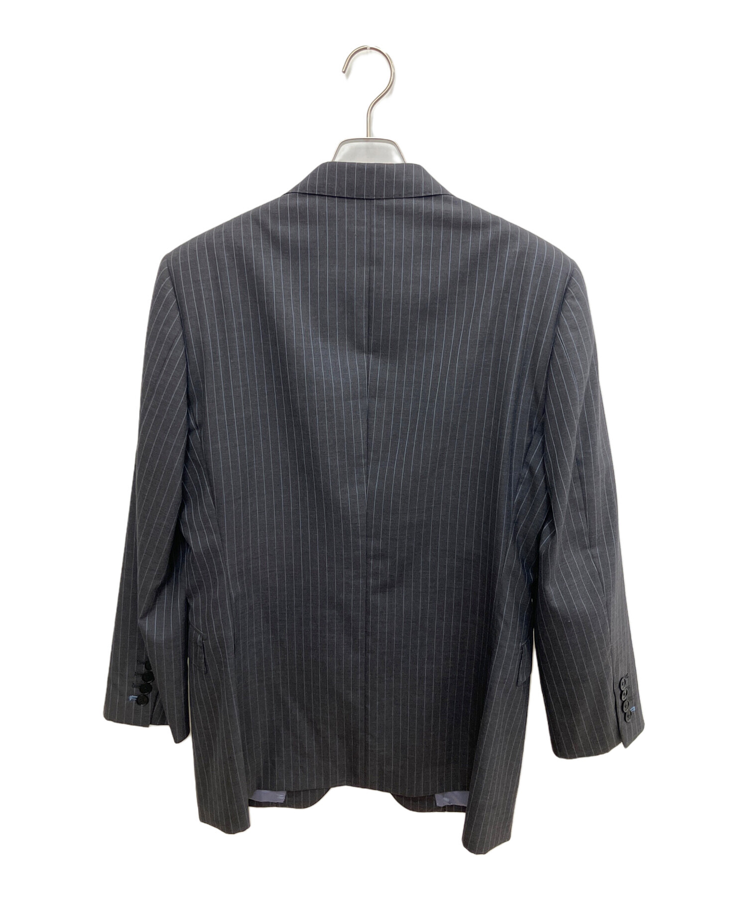 美品　バーバリーブラックレーベル　スーツ　セットアップ　グレー　チェック　36R 中古・古着通販】BURBERRY BLACK LABEL (バーバリーブラックレーベル