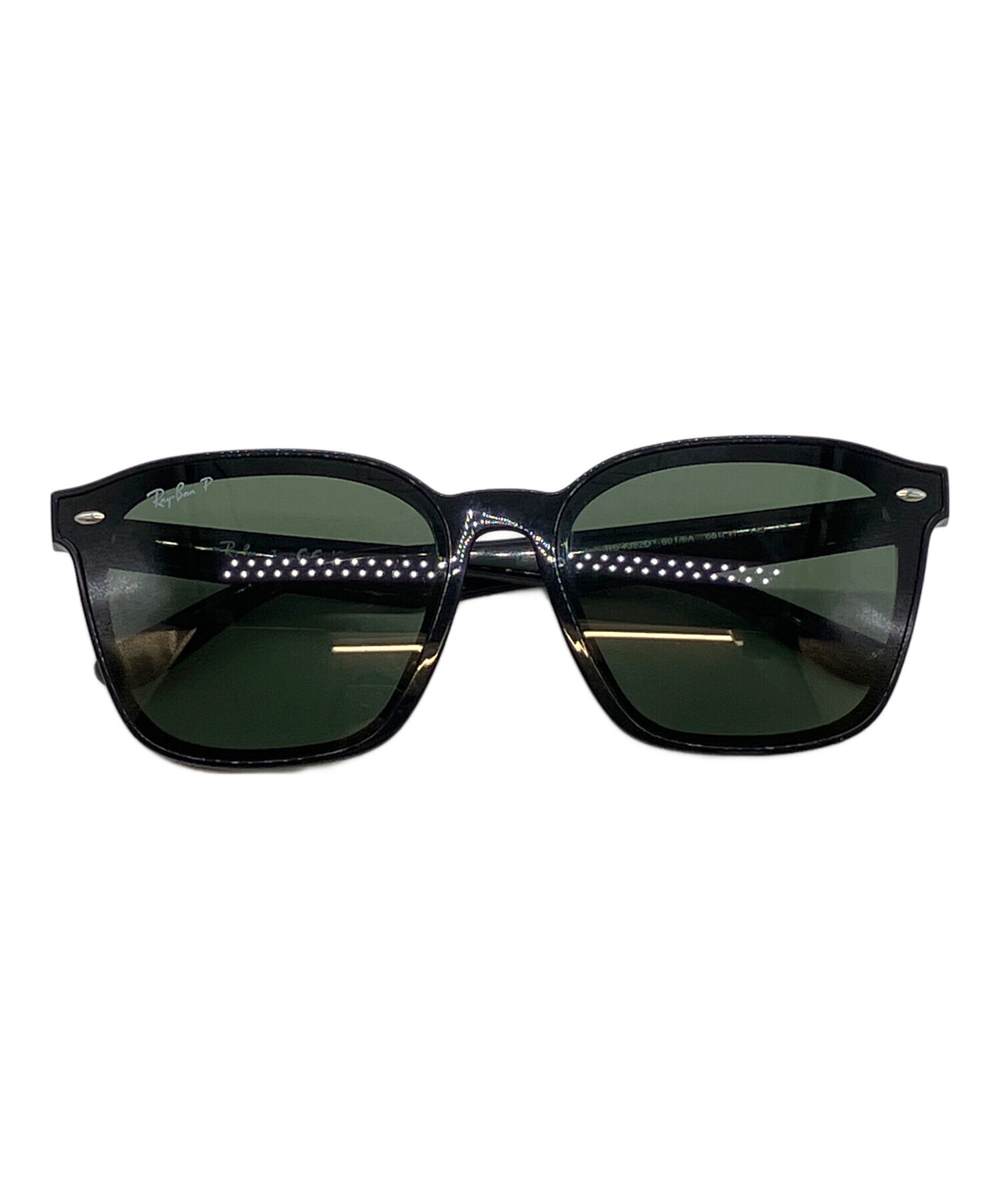 中古・古着通販】RAY-BAN (レイバン) サングラス ブラック×ブルー