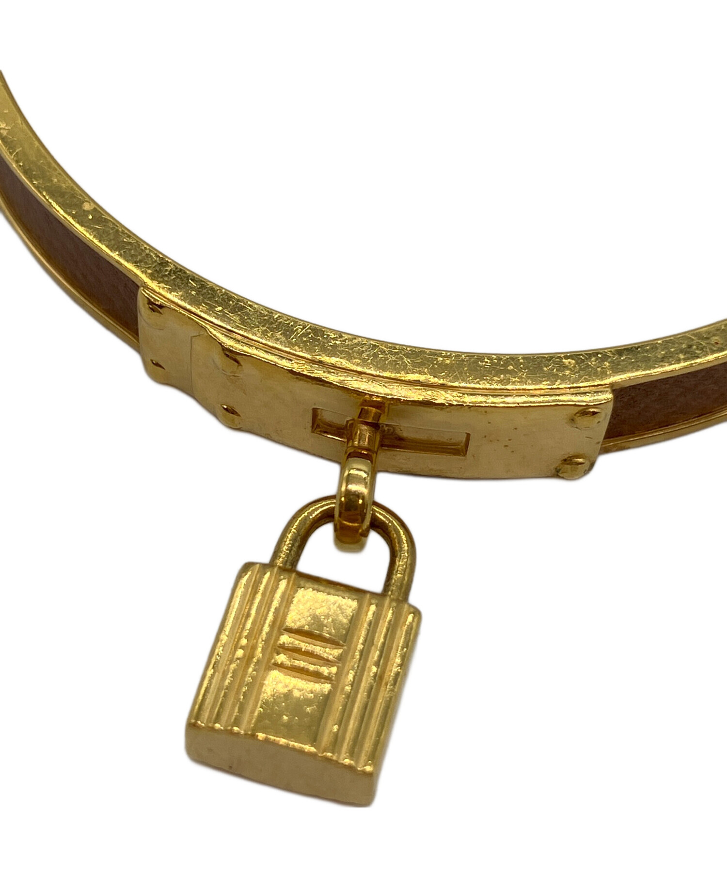 中古・古着通販】HERMES (エルメス) ケリーバングル バングル ブラウン