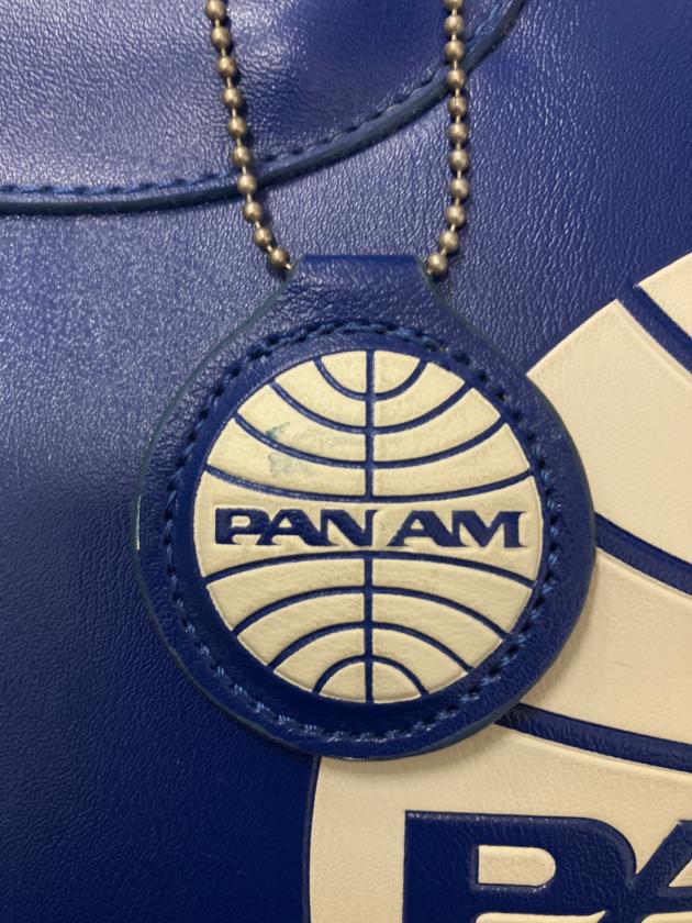 中古・古着通販】PAN AM (パンナム) ボストンバッグ ブルー×ホワイト