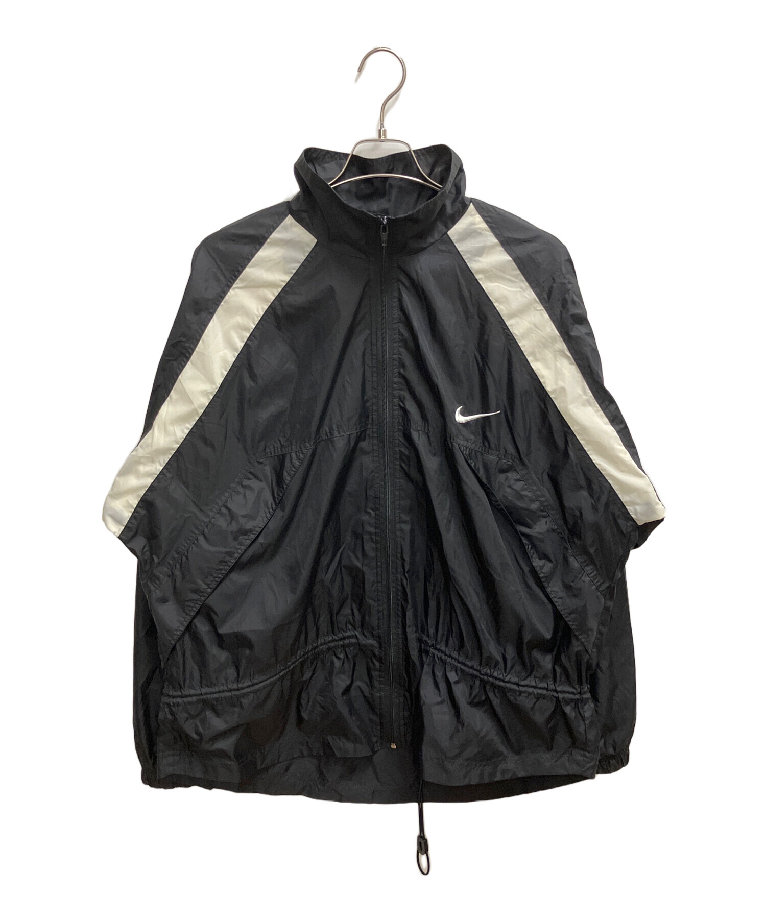 中古・古着通販】NIKE (ナイキ) ナイロンジャケット ブラック サイズ