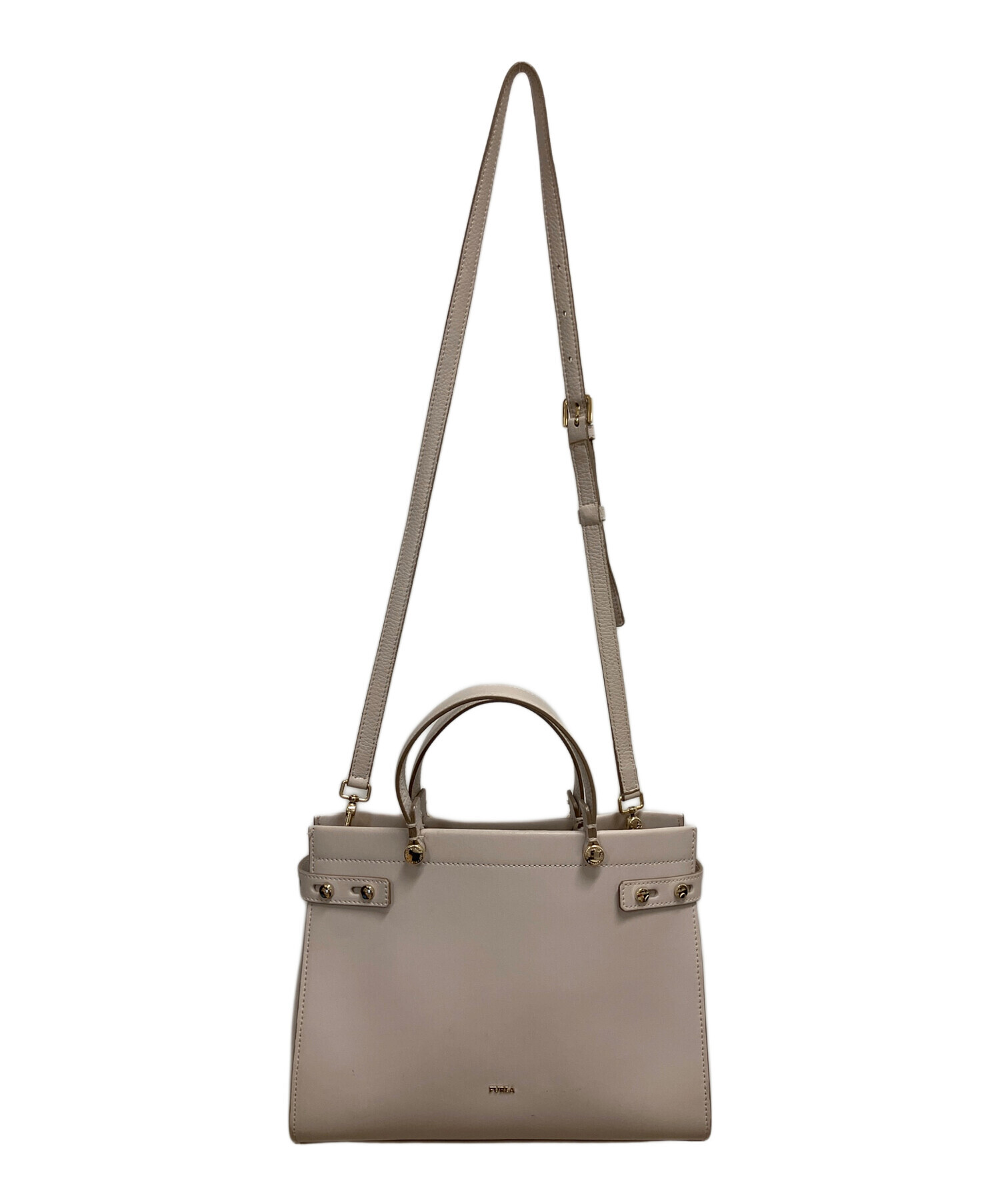 ◇15418　中古品　FURLA　フルラ　2WAYバッグ　2点セット 中古・古着通販】FURLA (フルラ) 2WAYバッグ ピンク｜ブランド・古着