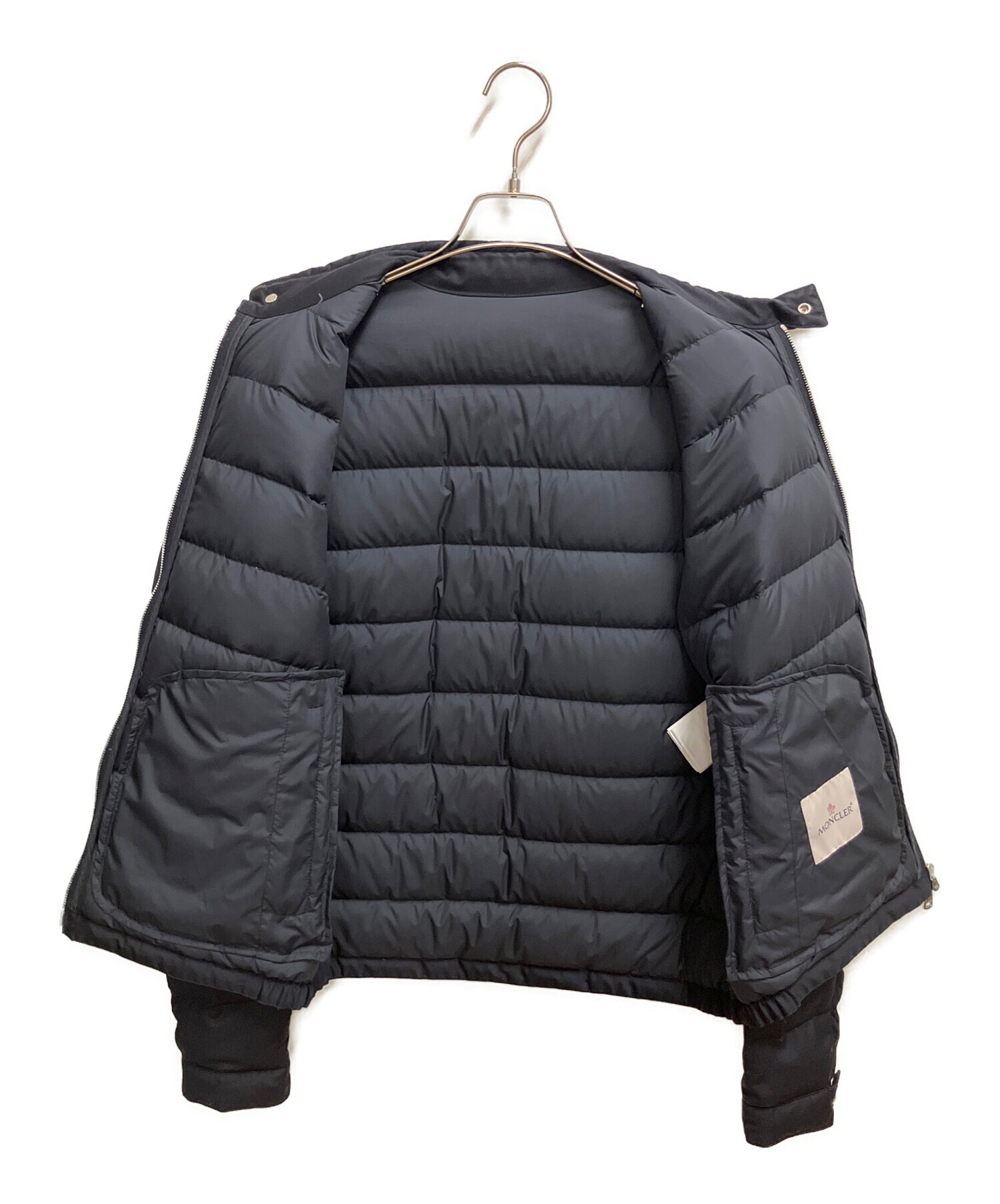 中古・古着通販】MONCLER (モンクレール) ダウンジャケット ブラック
