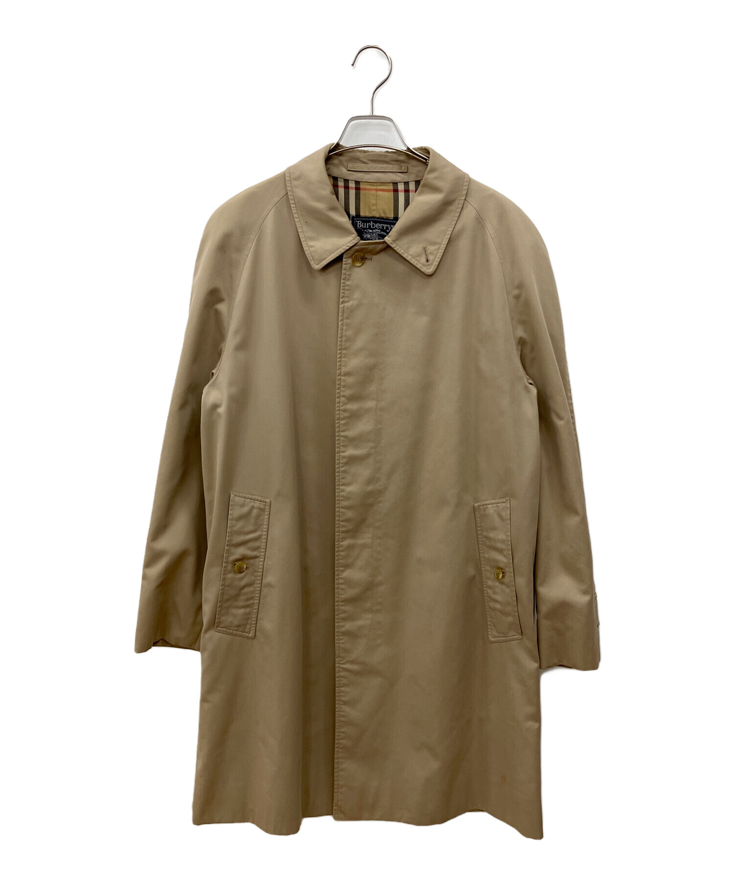 BURBERRYS　ステンカラーコート　ベージュ 中古・古着通販】Burberry's (バーバリーズ) ステンカラーコート