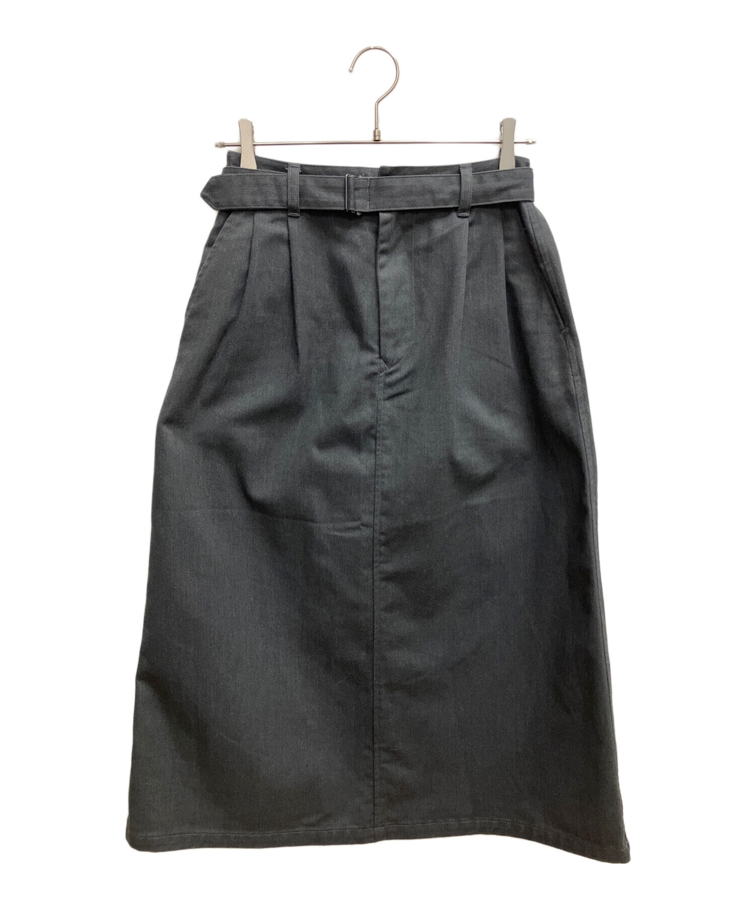 未使用品 DANTON フレアスカート 36 ブラック ダントン 中古・古着通販】DANTON (ダントン) スカート グレー サイズ:SIZE 36