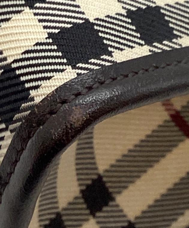 中古・古着通販】BURBERRY (バーバリー) ノバチェック ハンドバッグ