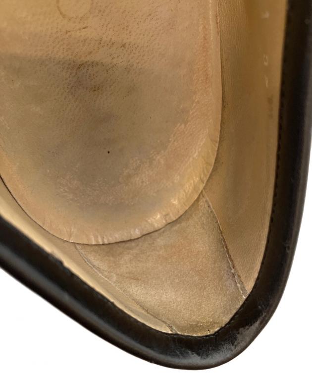 中古・古着通販】GUCCI (グッチ) ビットローファー ボルドー×ブラック