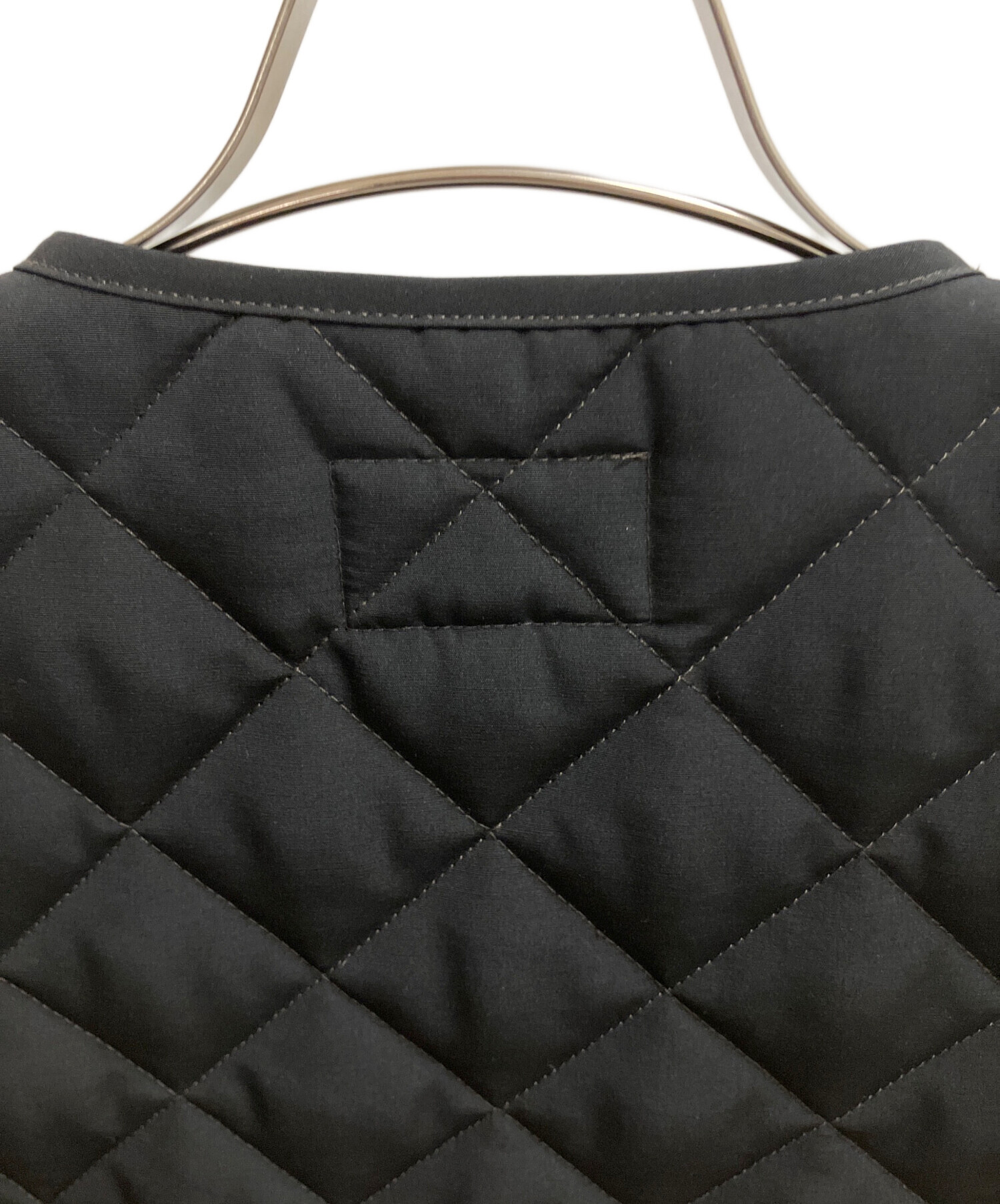 中古・古着通販】Schott (ショット) QUILTING WORK VEST ブラック