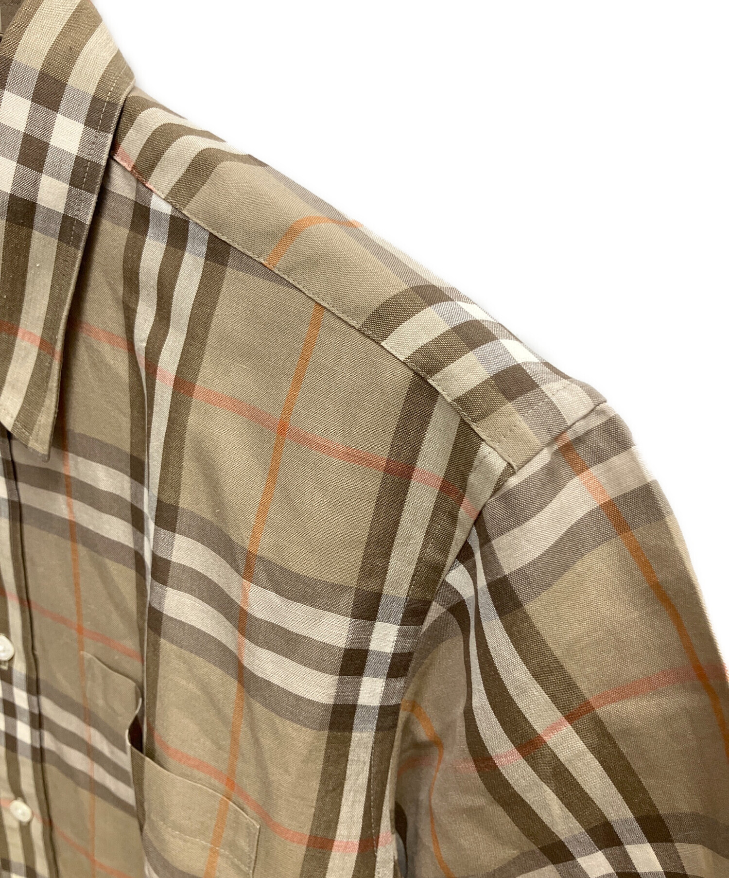 中古・古着通販】Burberry's (バーバリーズ) 半袖シャツ ベージュ