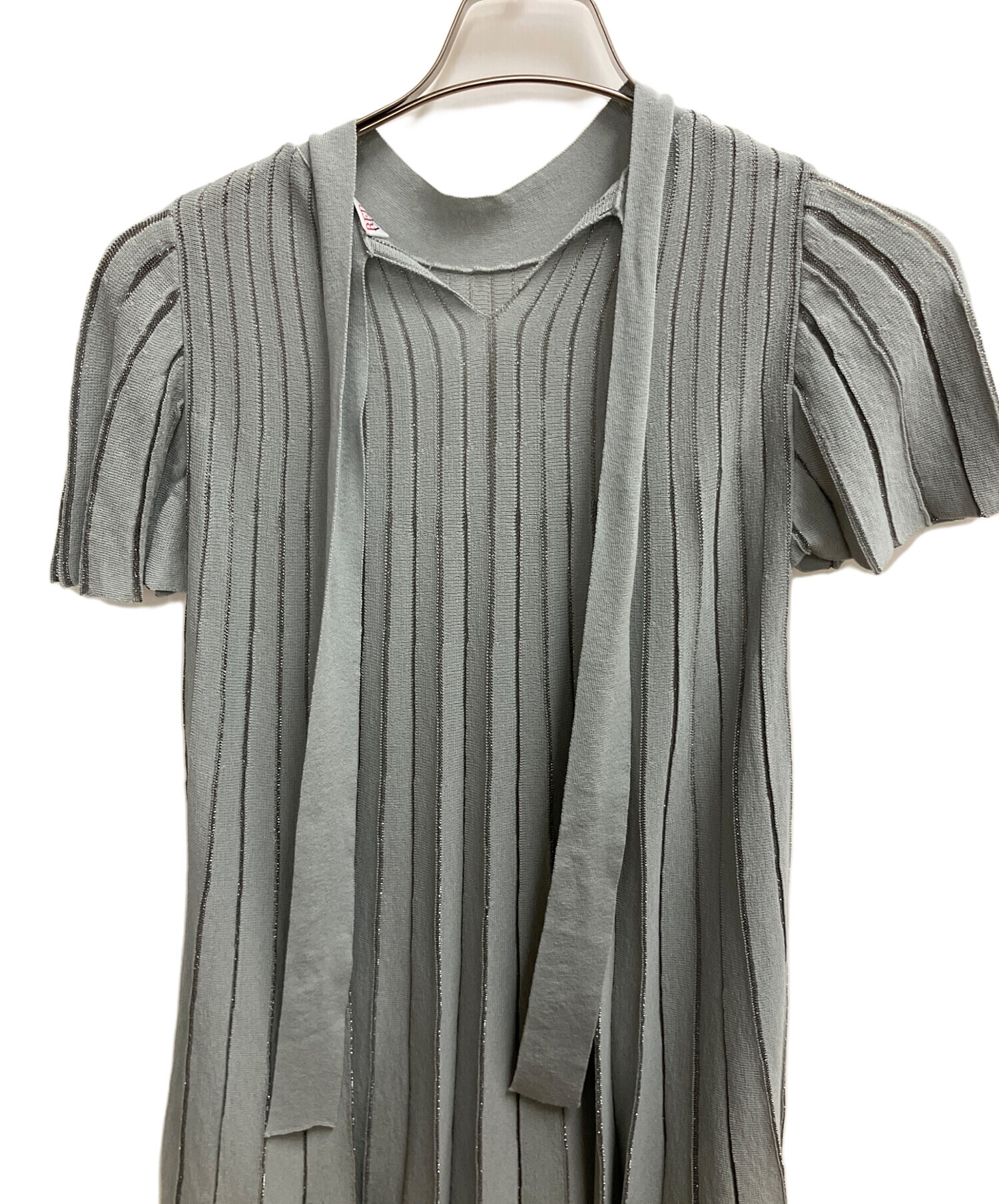 RED VALENTINO 半袖ワンピース 中古・古着通販】RED VALENTINO (レッドヴァレンティノ) 半袖