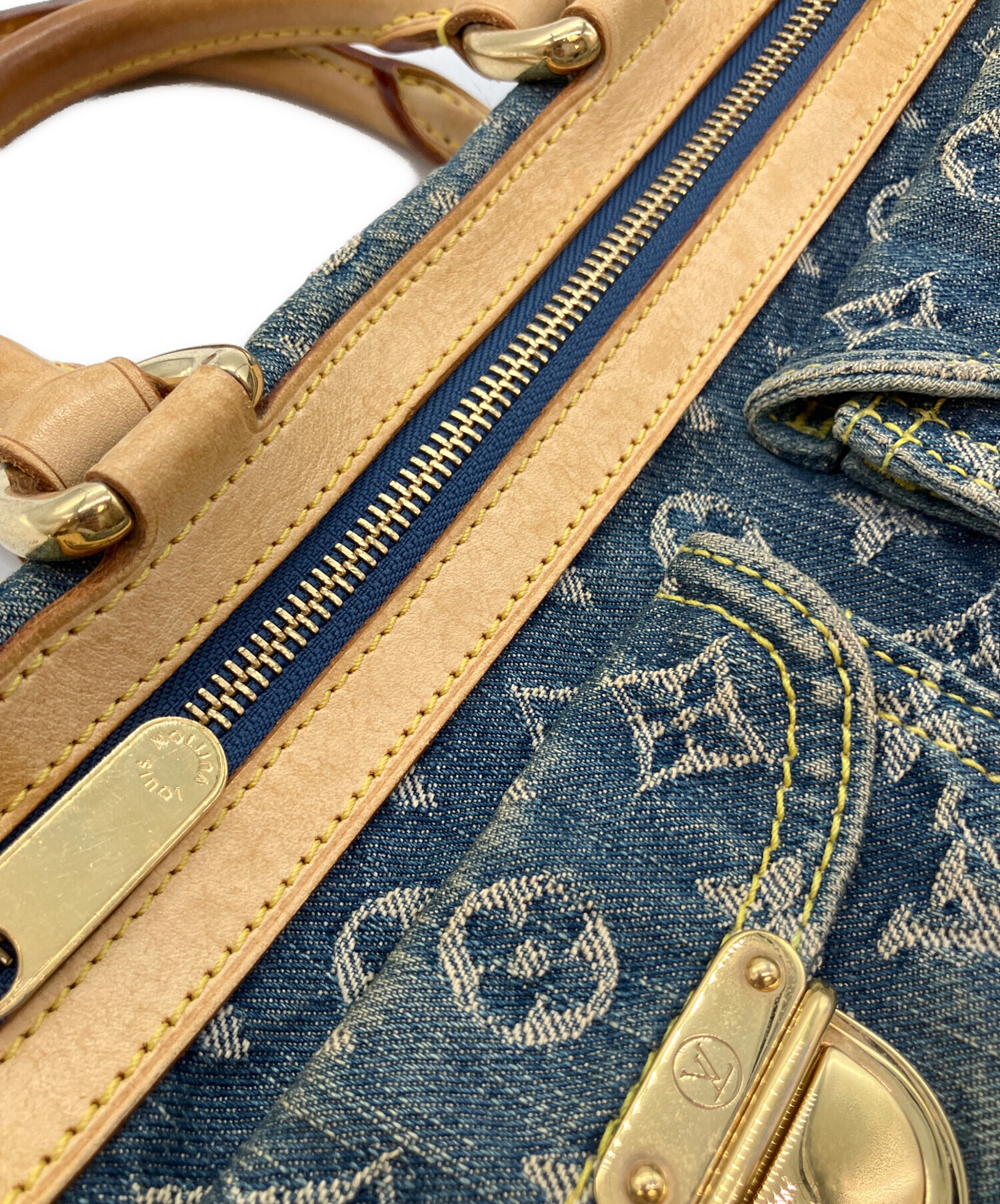 中古・古着通販】LOUIS VUITTON (ルイ ヴィトン) モノグラム・デニム
