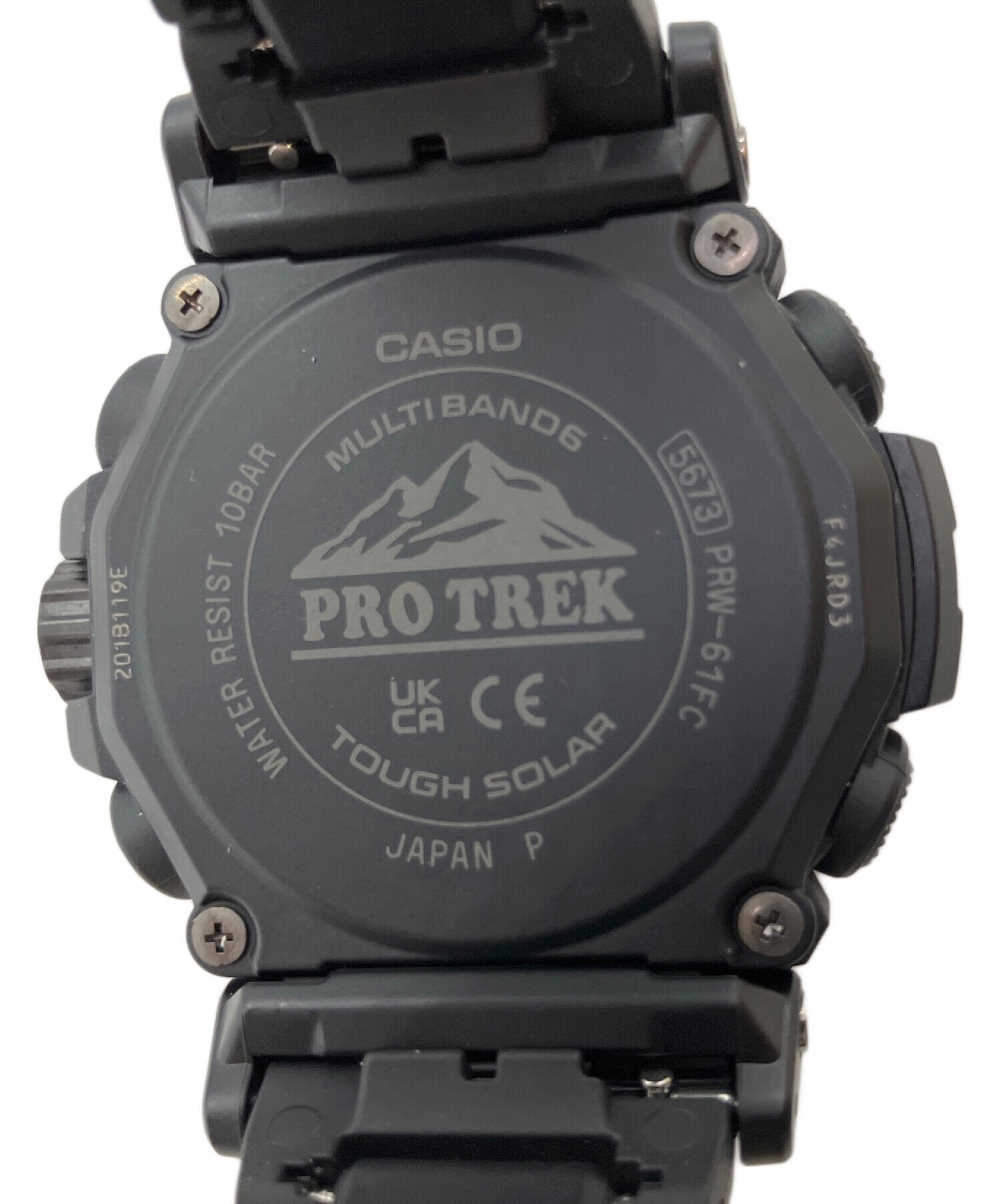 中古・古着通販】CASIO (カシオ) PRO TREK デジタルウォッチ ブラック 