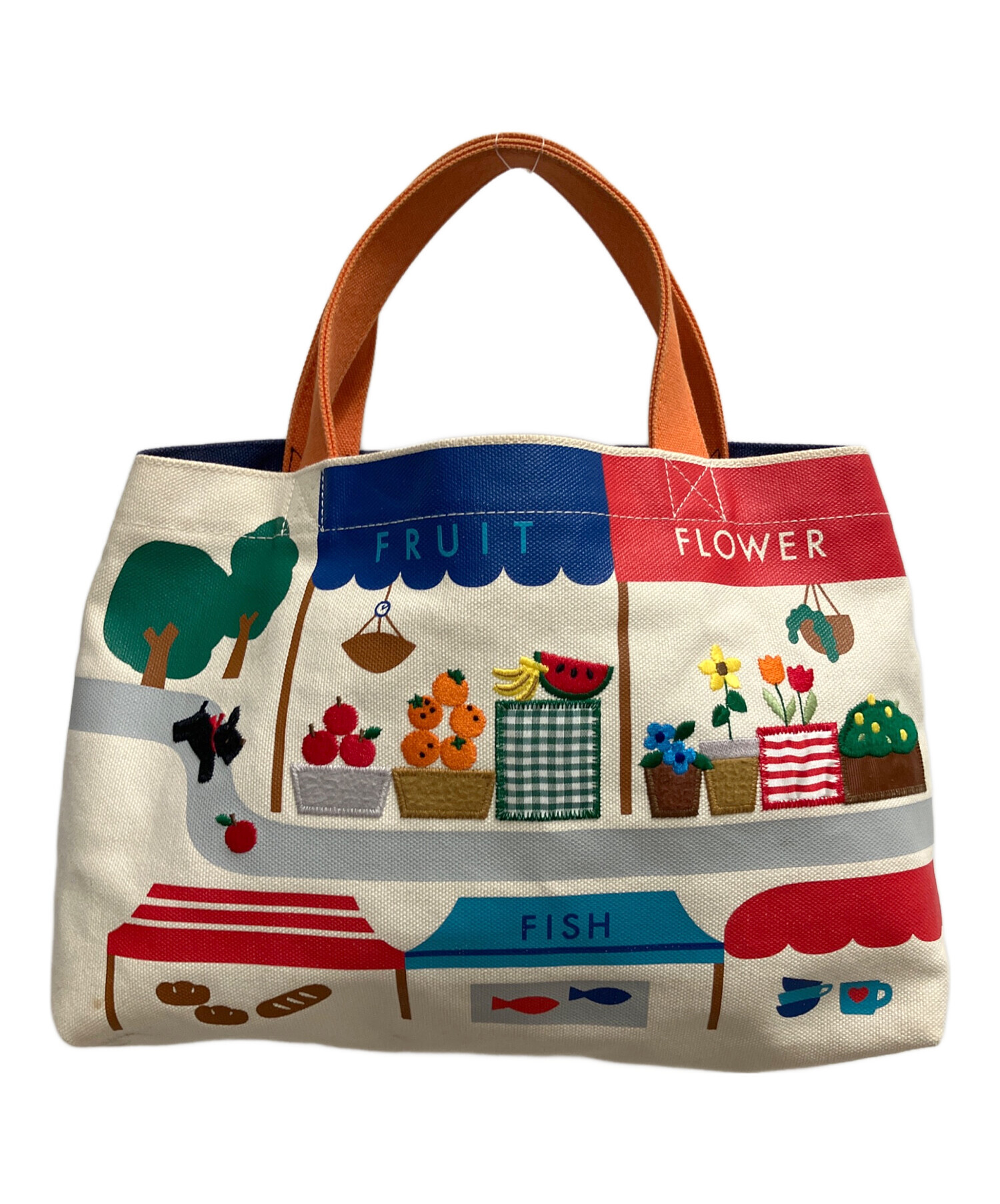 美品 familiar バッグ 中古・古着通販】familiar (ファミリア) トートバッグ マルチカラー