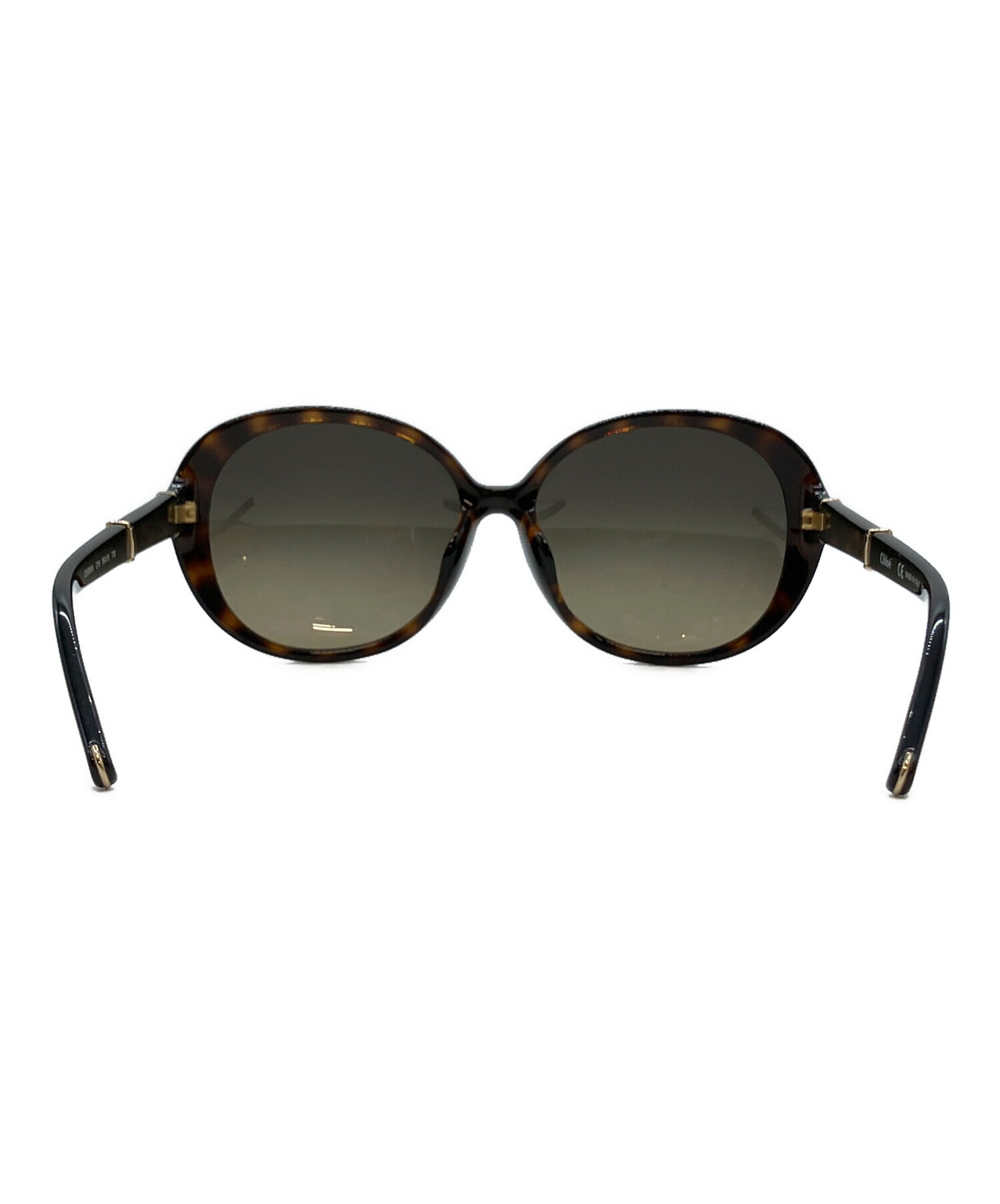 未使用品 Chloé クロエ サングラス CE698SA 219 ケース付き 中古・古着通販】Chloe (クロエ) サングラス ブラウン サイズ:59□15