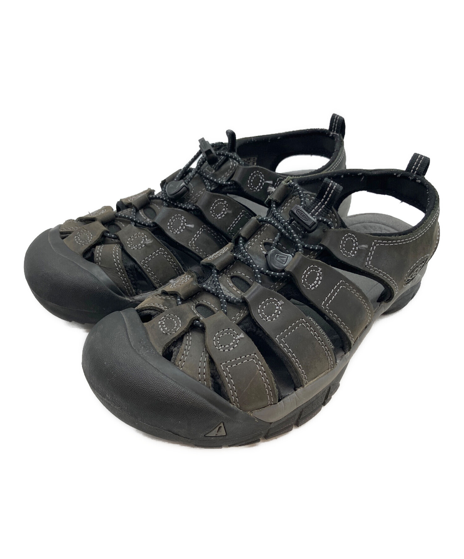 中古・古着通販】KEEN (キーン) サンダル ブラック サイズ:SIZE 27.5cm 