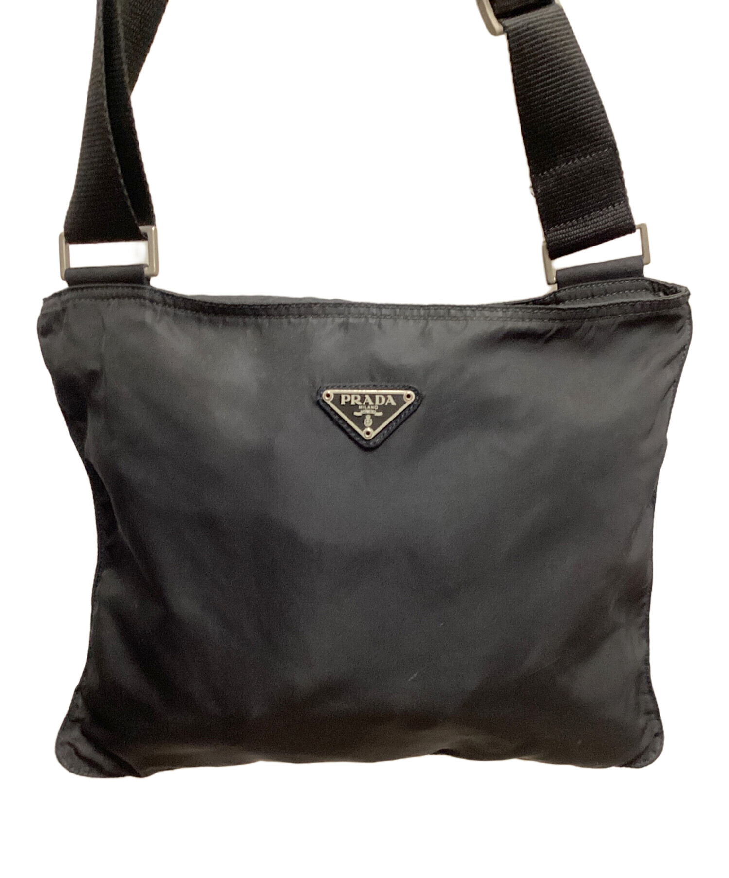 中古・古着通販】PRADA (プラダ) ショルダーバッグ ブラック｜ブランド