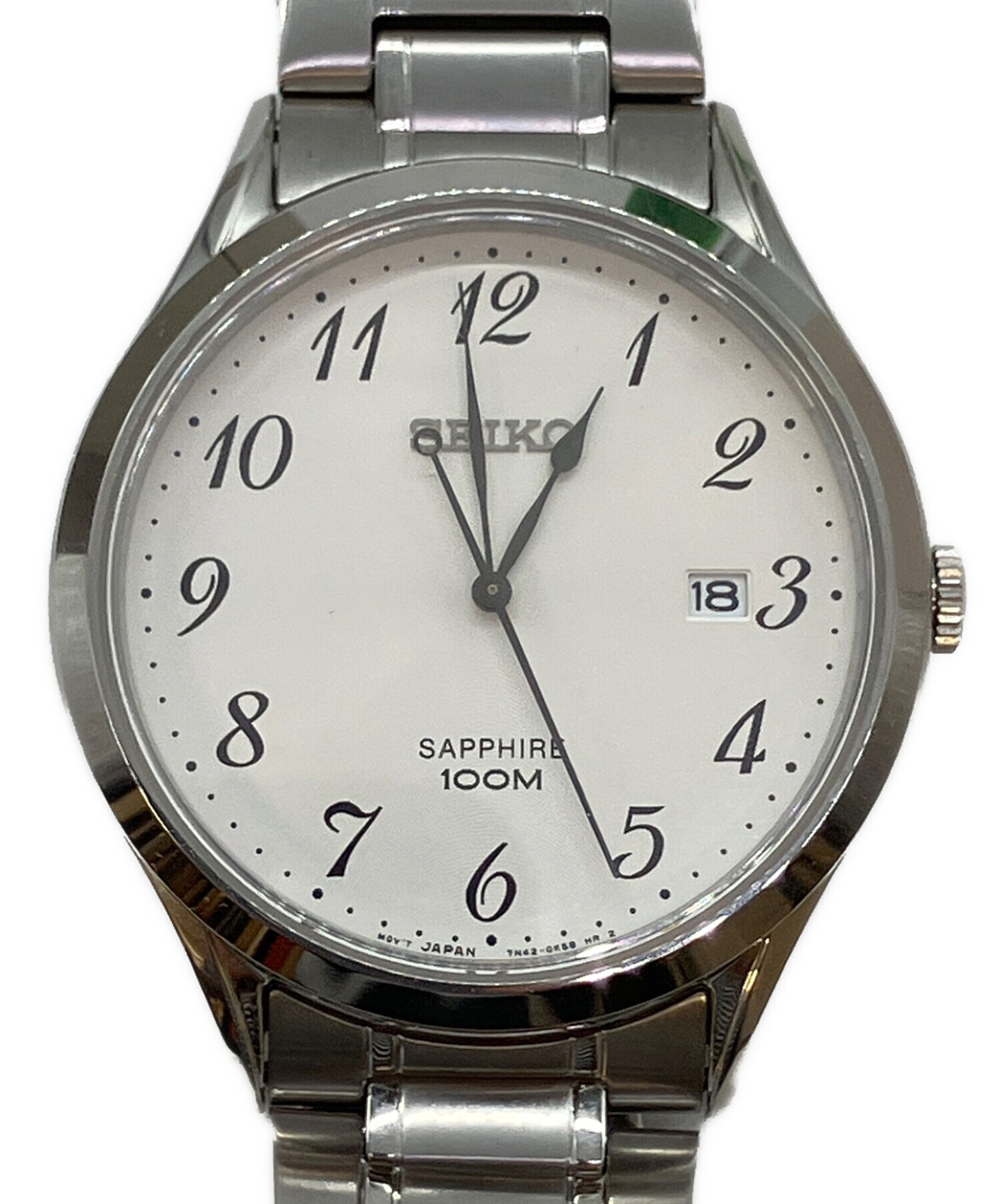 中古・古着通販】SEIKO (セイコー) アナログ腕時計 ホワイト｜ブランド