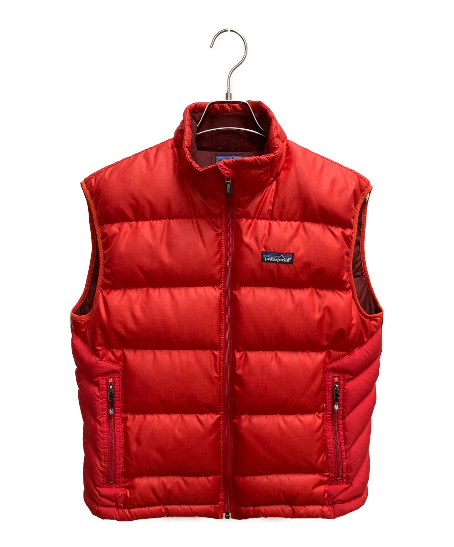 【90's】Patagonia パタゴニア BTUベスト ダウンベスト red 中古・古着通販】Patagonia (パタゴニア) グースダウンベスト レッド