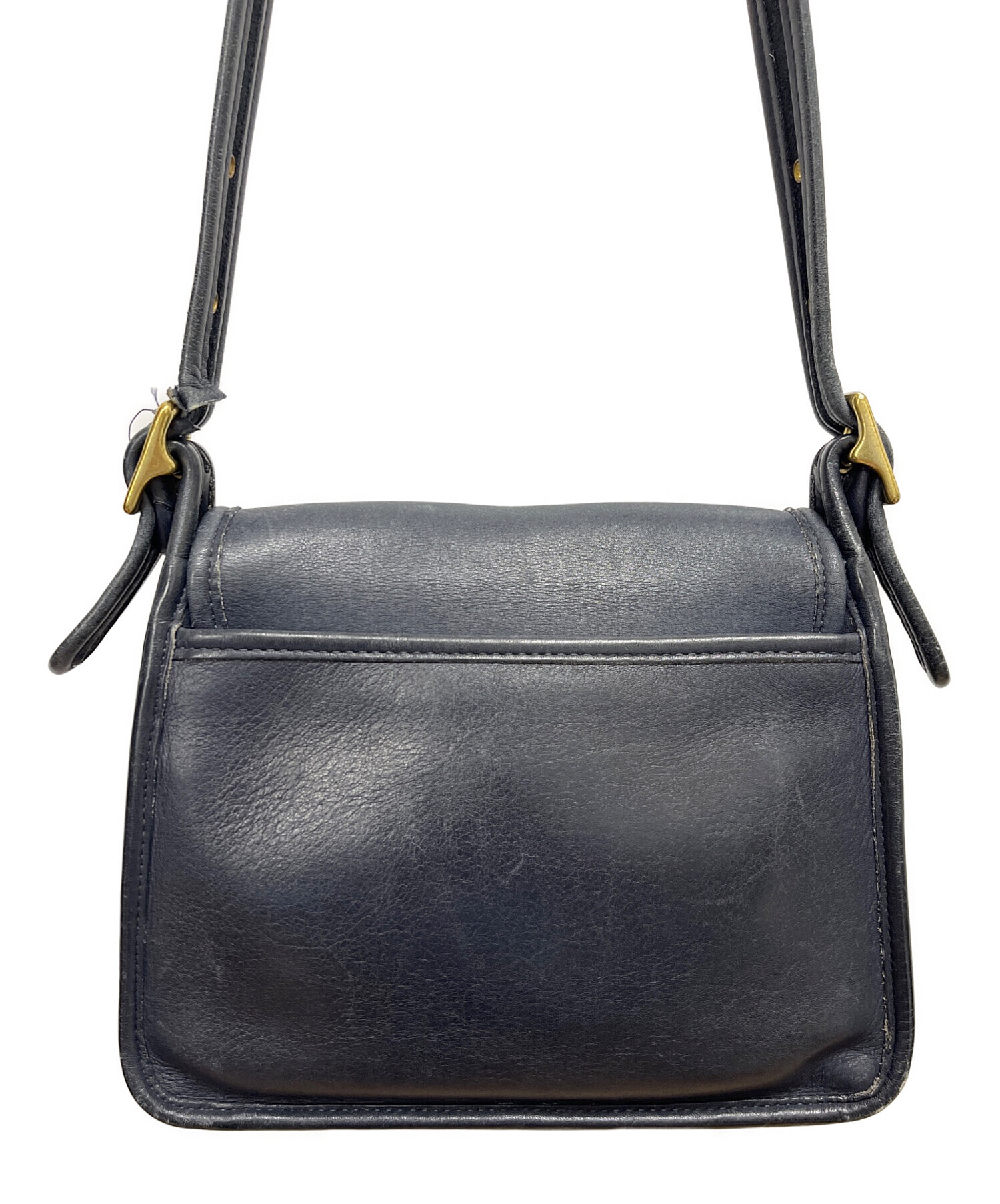 中古・古着通販】COACH (コーチ) ショルダーバッグ ネイビー｜ブランド 