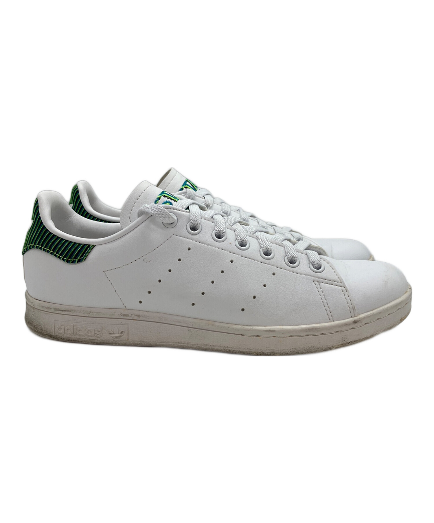 【新品未使用】 STAN SMITH 26cm ホワイト/グリーン 中古・古着通販】adidas (アディダス) STANSMITH ホワイト×グリーン