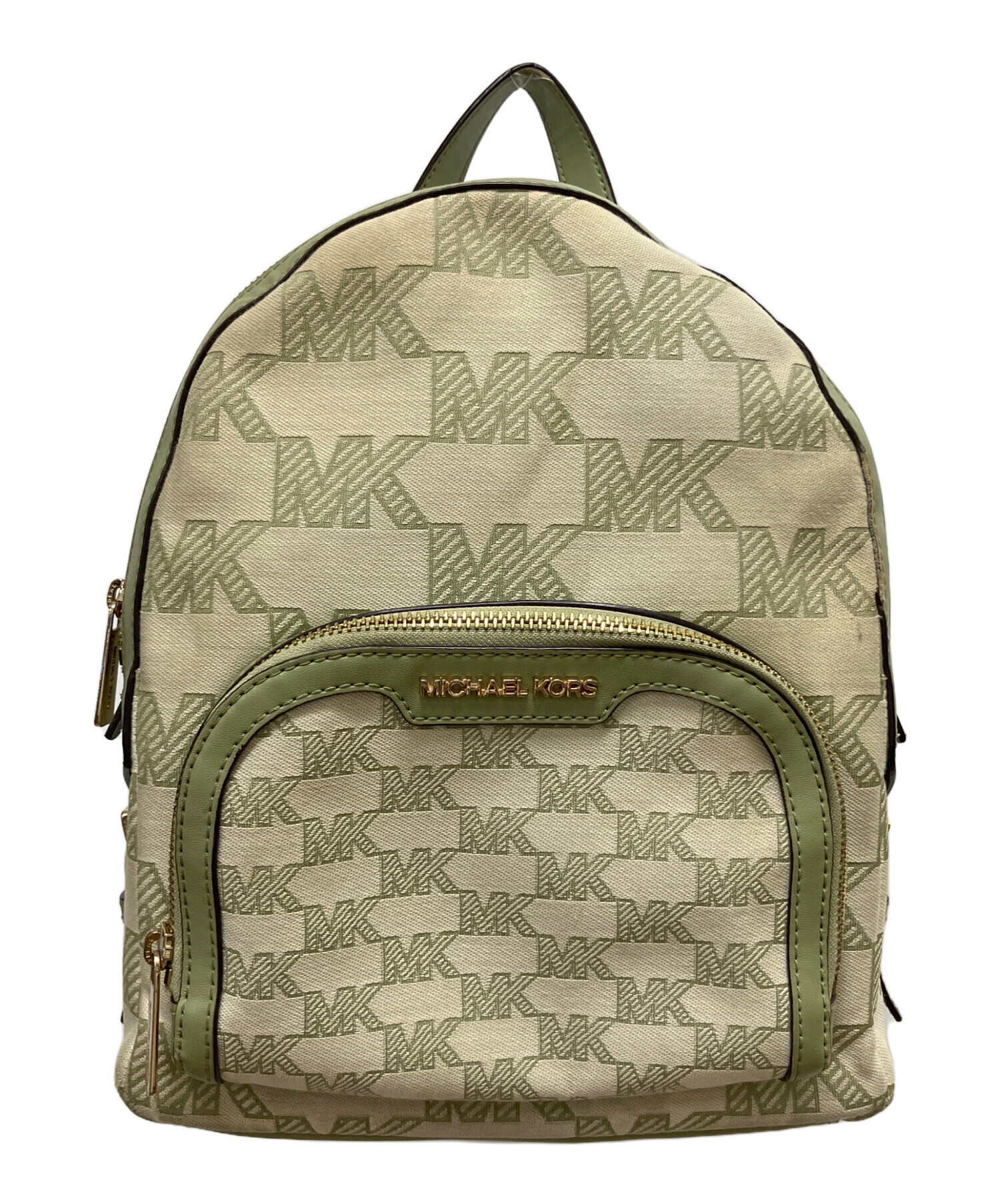 中古・古着通販】MICHAEL KORS (マイケル・コース) リュック グリーン