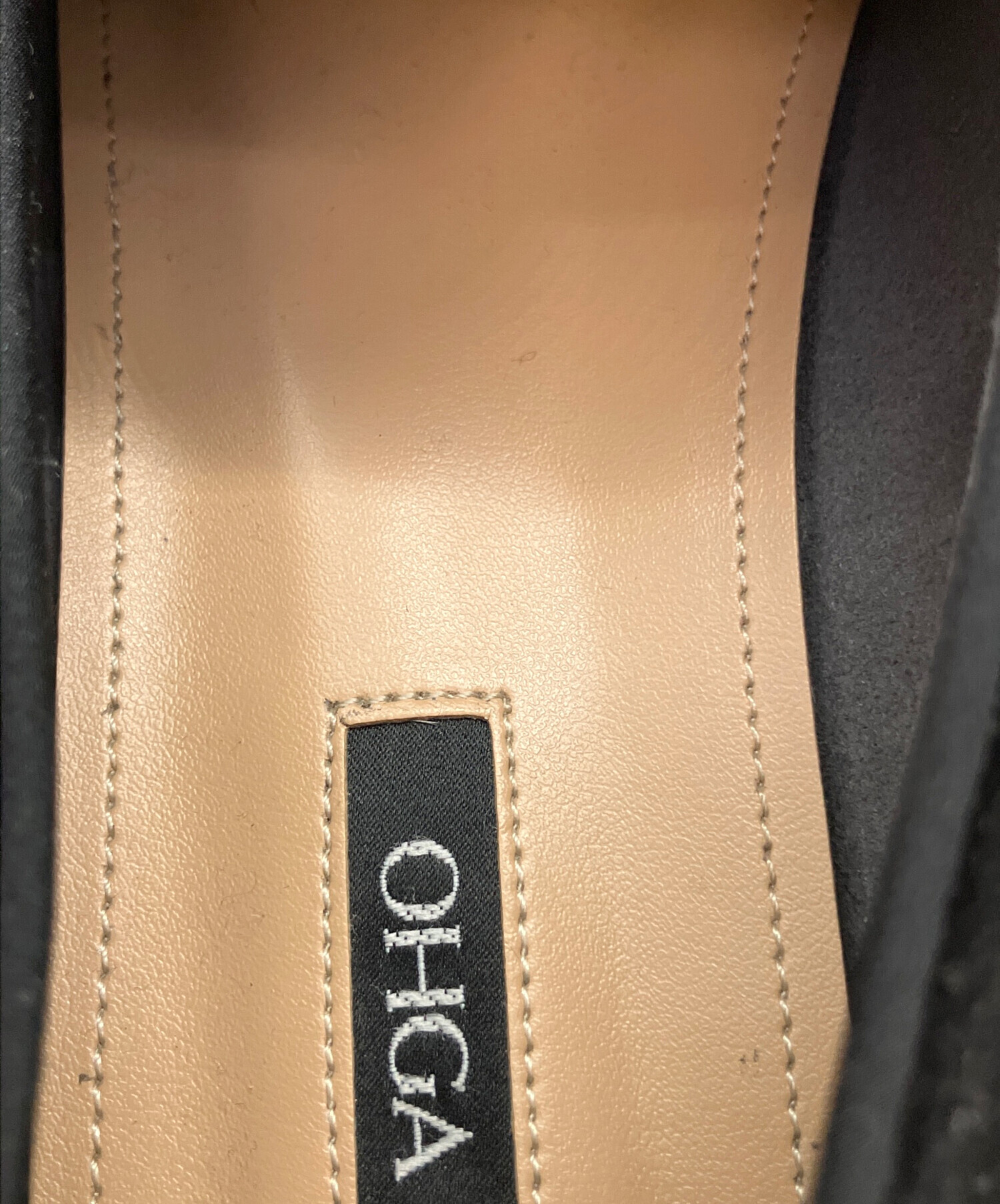 中古・古着通販】OHGA (オオガ) ローファー ブラック サイズ:SIZE 24cm