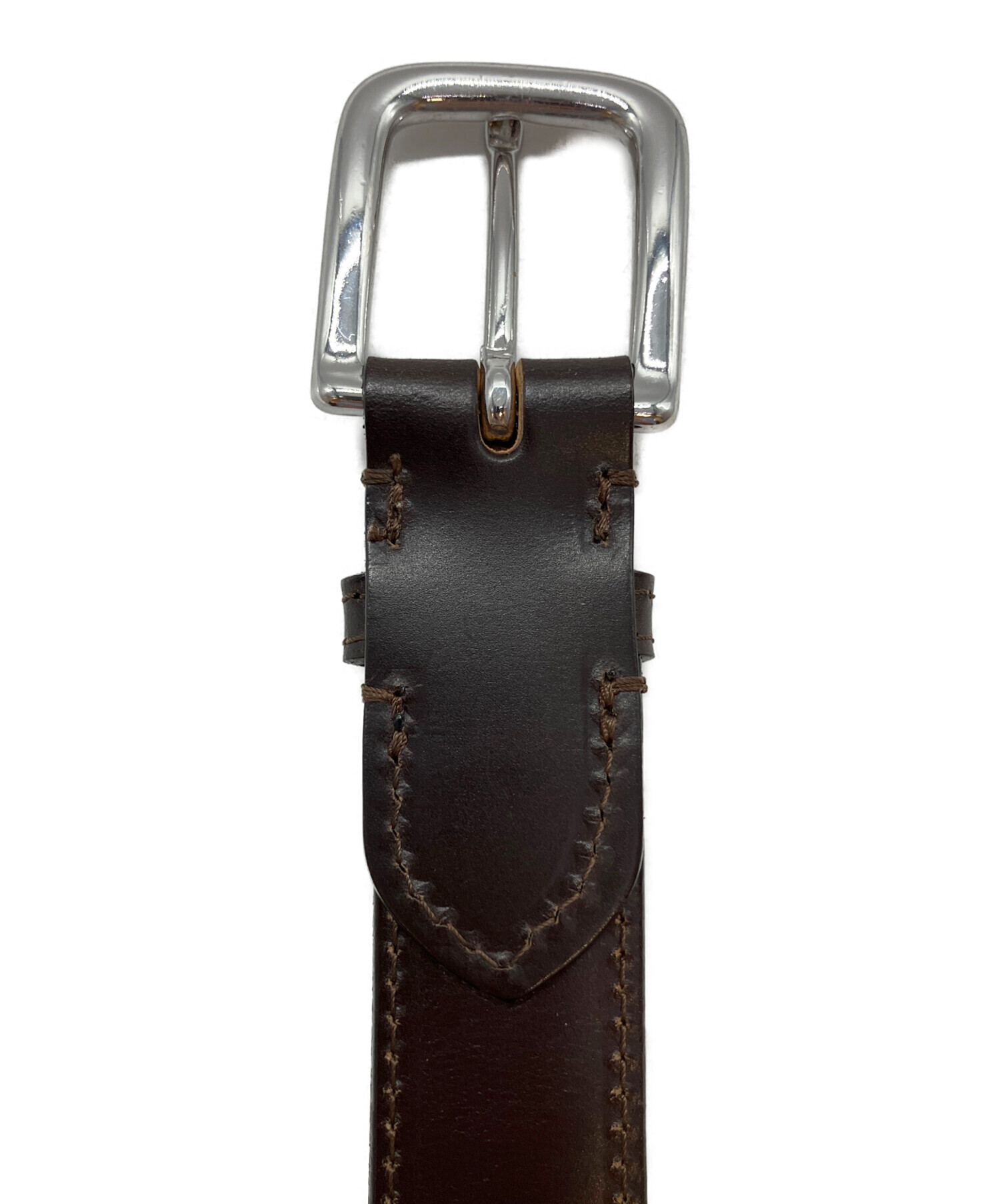 Whitehouse cox レザーベルト 中古・古着通販】Whitehouse Cox (ホワイトハウスコックス) レザー