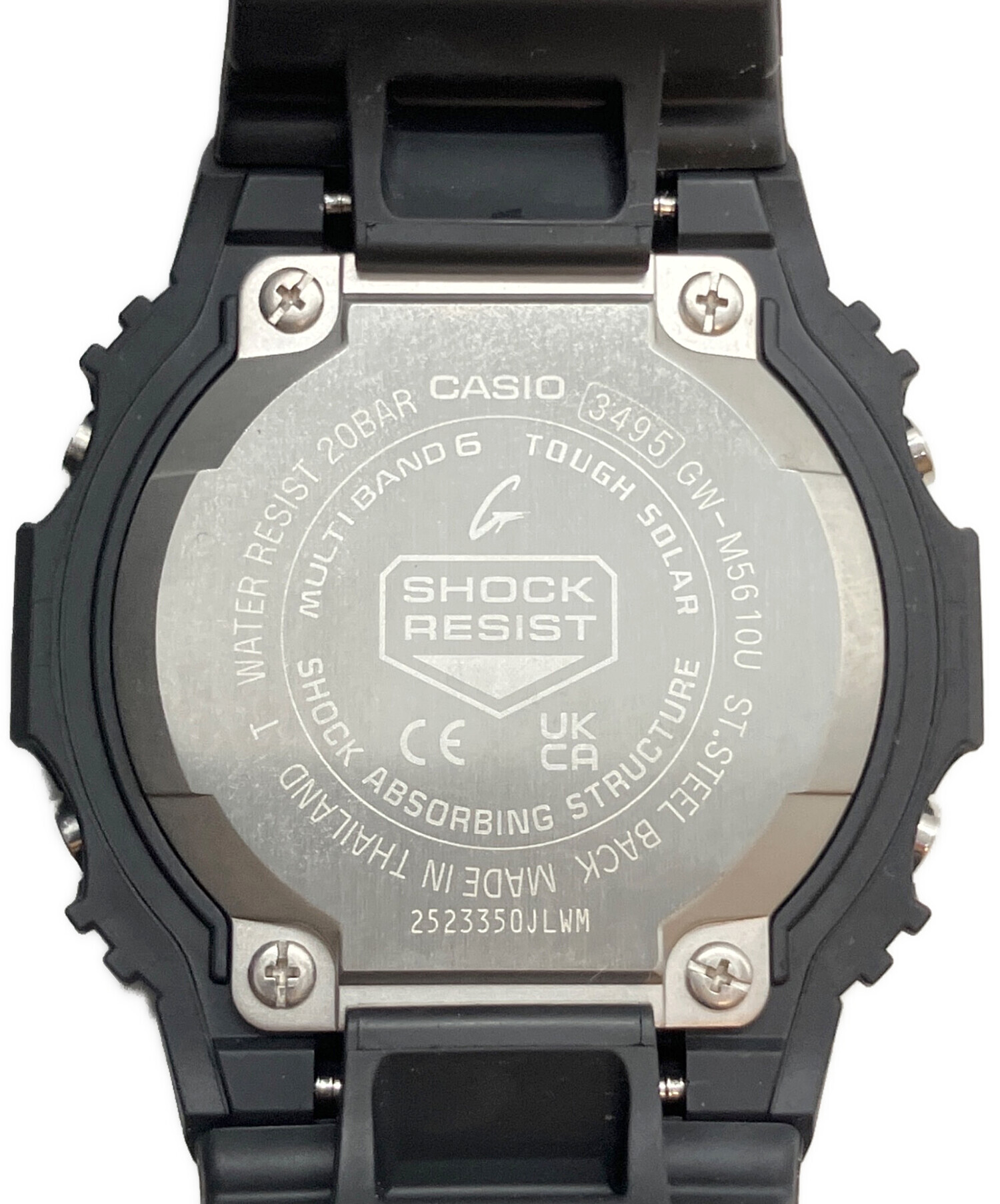 中古・古着通販】CASIO (カシオ) G-SHOCK デジタル式腕時計 ブラック