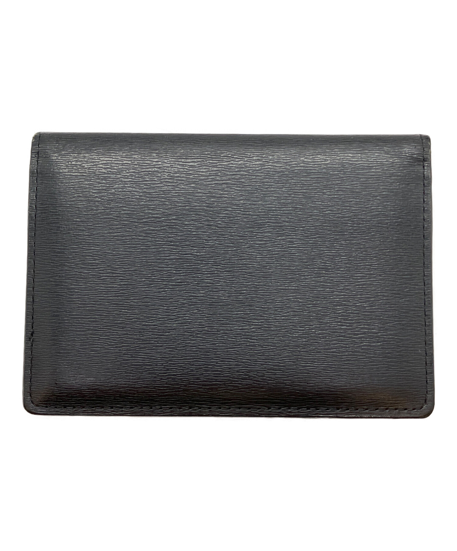 【新品　未使用】Burberry 名刺入れ　パスケース　ブラック 中古・古着通販】BURBERRY (バーバリー) パスケース ブラック